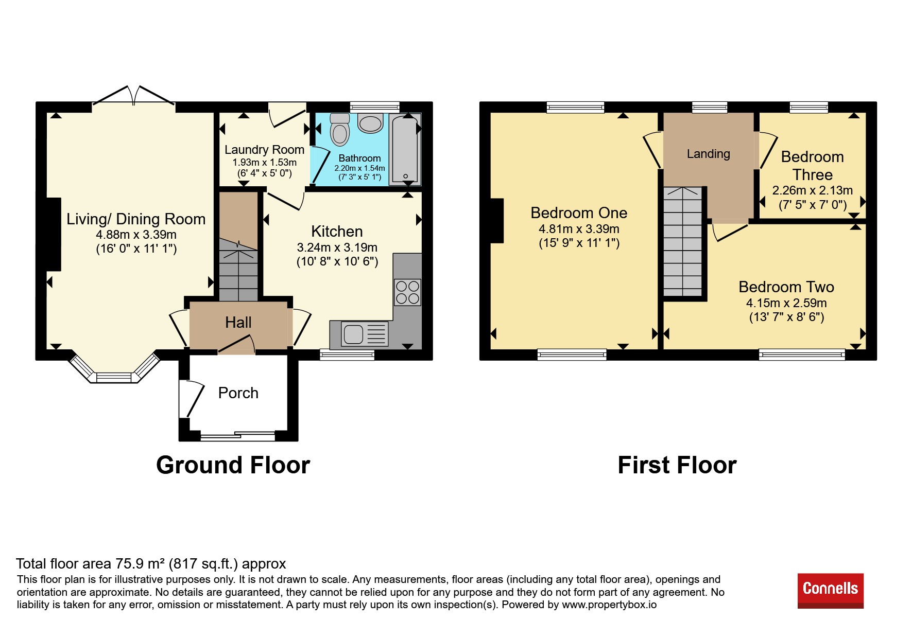 58, Kingsland Avenue, Northampton floorplan