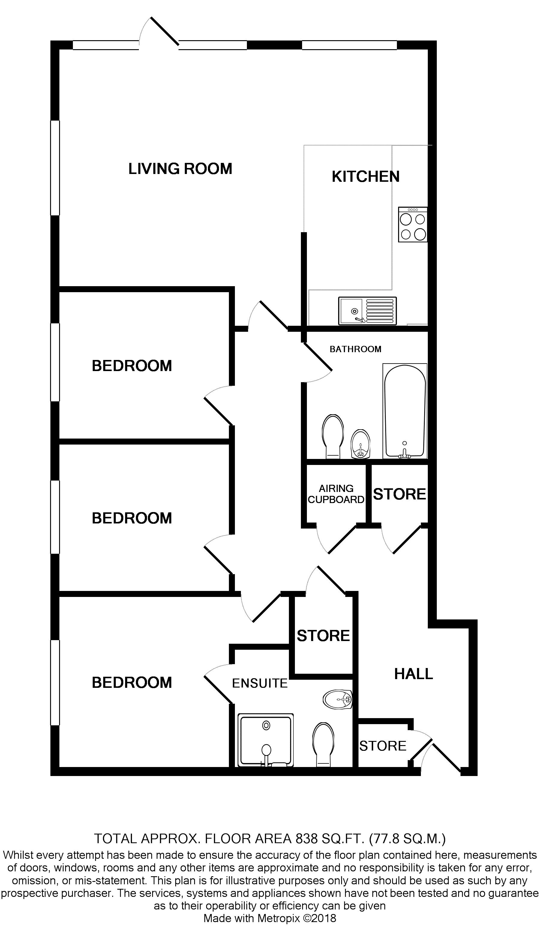 3 Bedrooms Flat for sale in Chancery Street, Bristol BS5