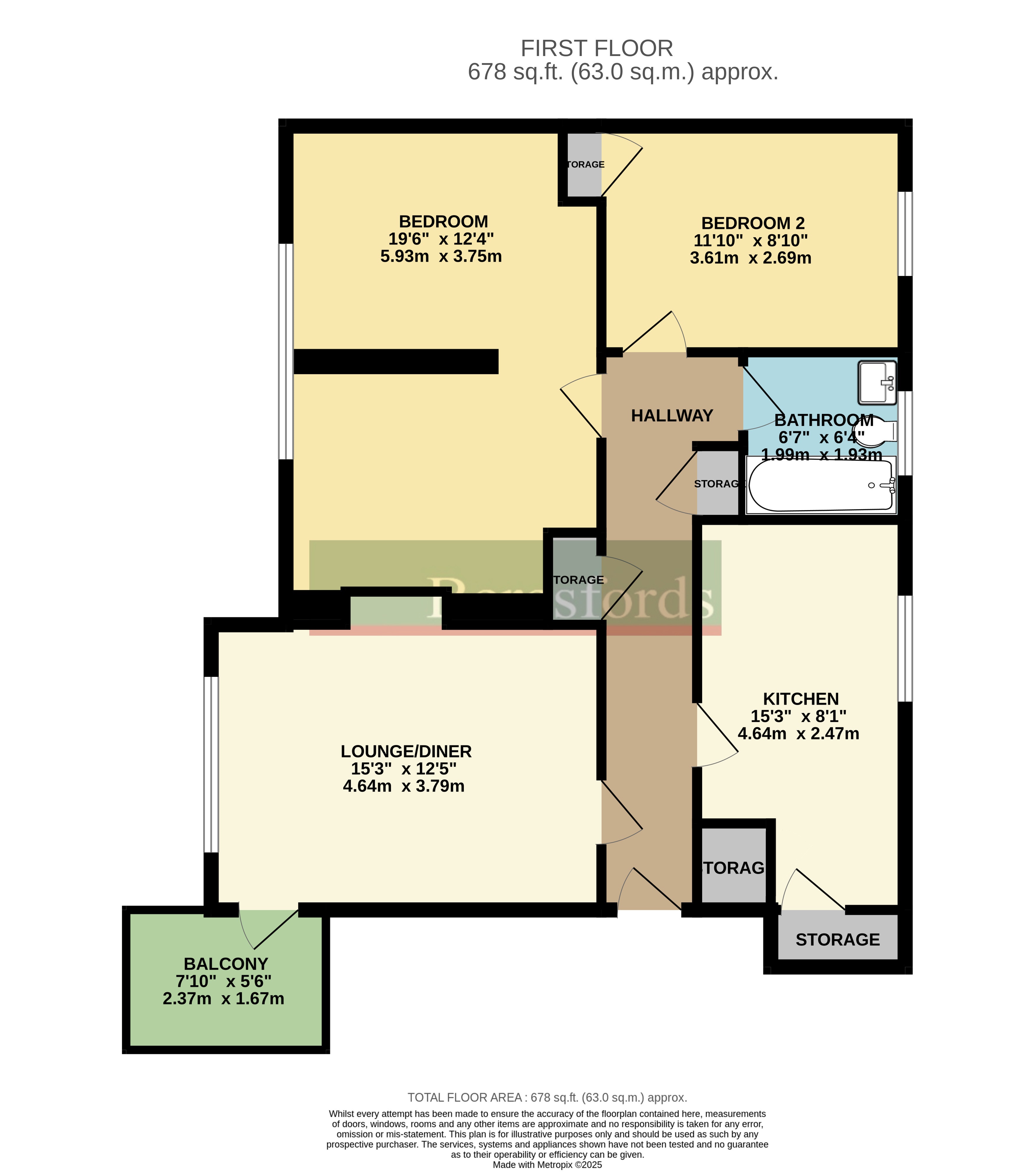 128, St. Stephens Crescent, Essex floorplan