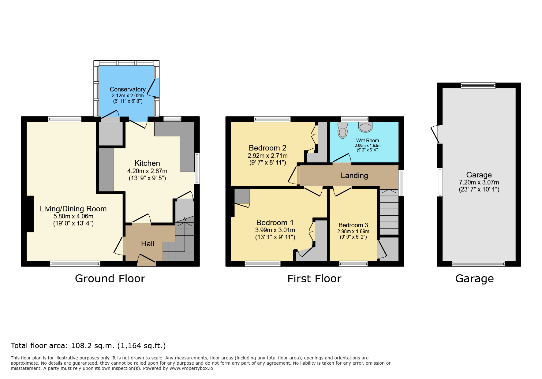 63 Preston Drive, Leicester floorplan