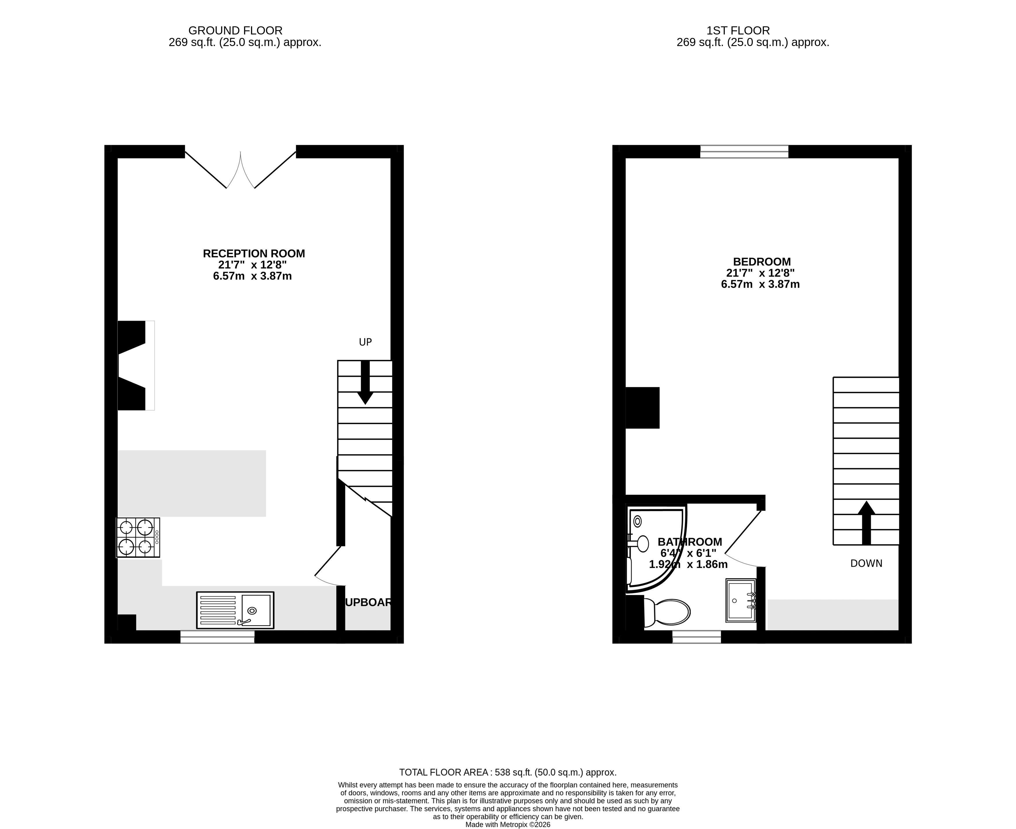 Lime Cottage, Exeter floorplan