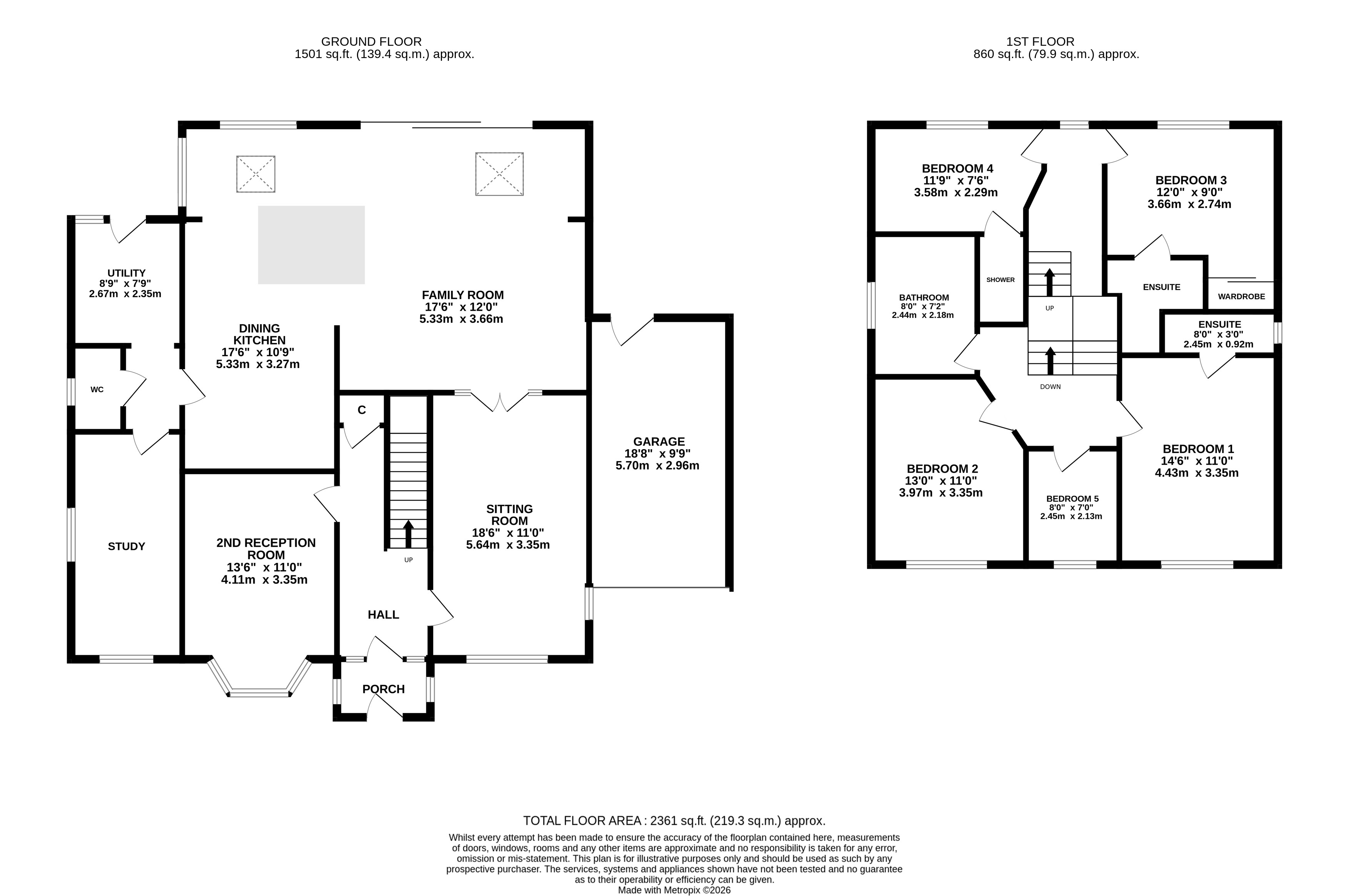224, West End Lane, Leeds floorplan