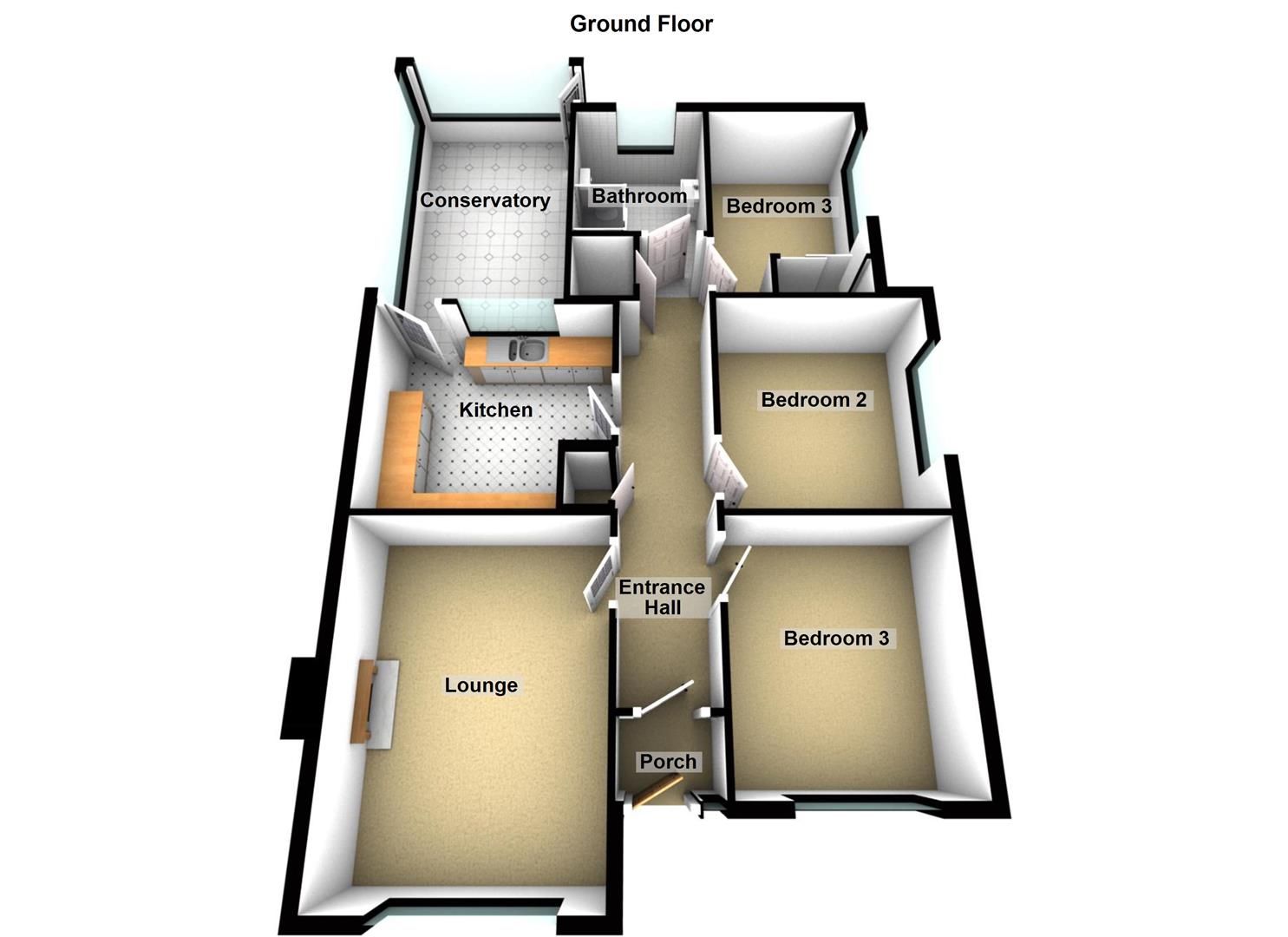 1, Rose Park, Newtownards floorplan