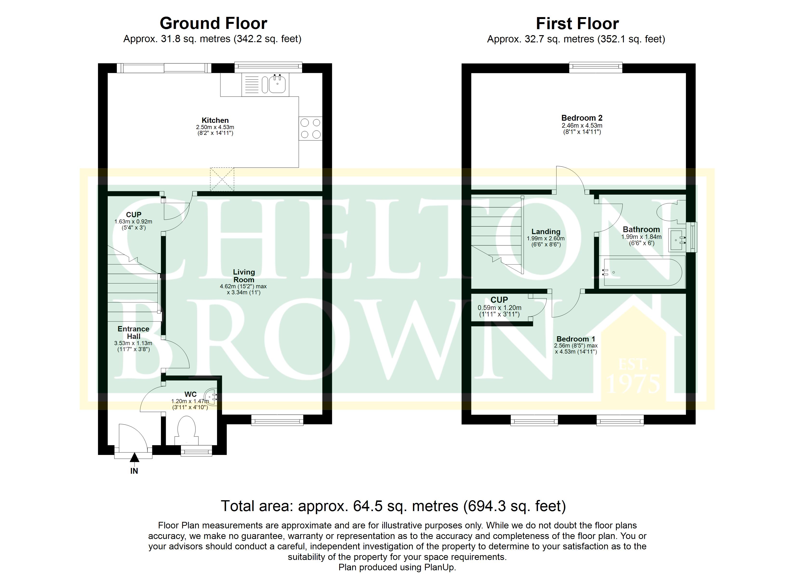 103, Campus Drive, Northamptonshire floorplan