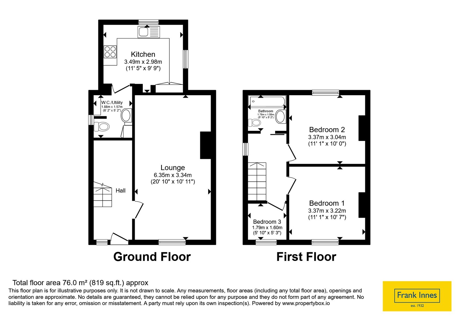 17, Stuart Street, Nottinghamshire floorplan