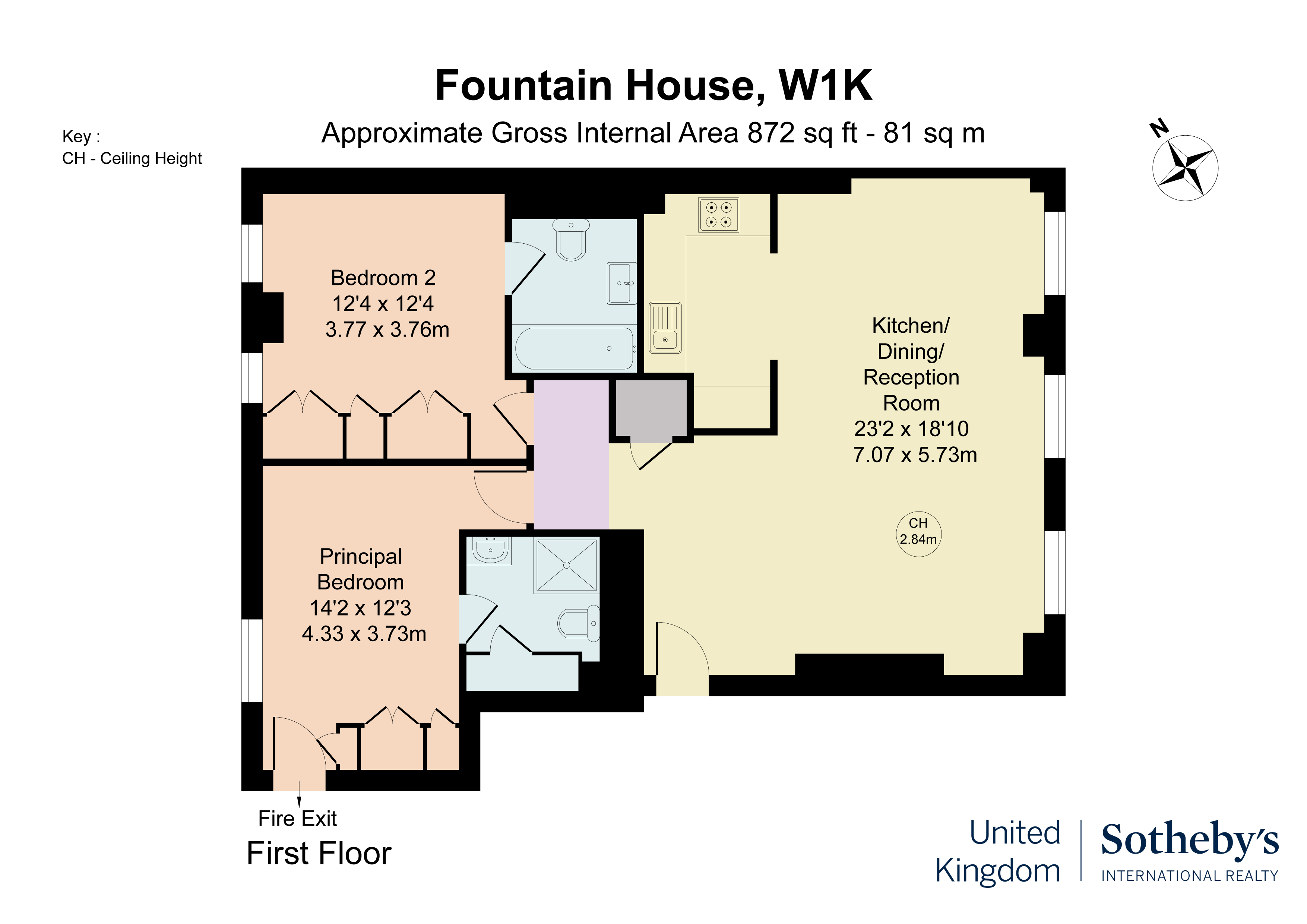 18, Park Street, Mayfair floorplan