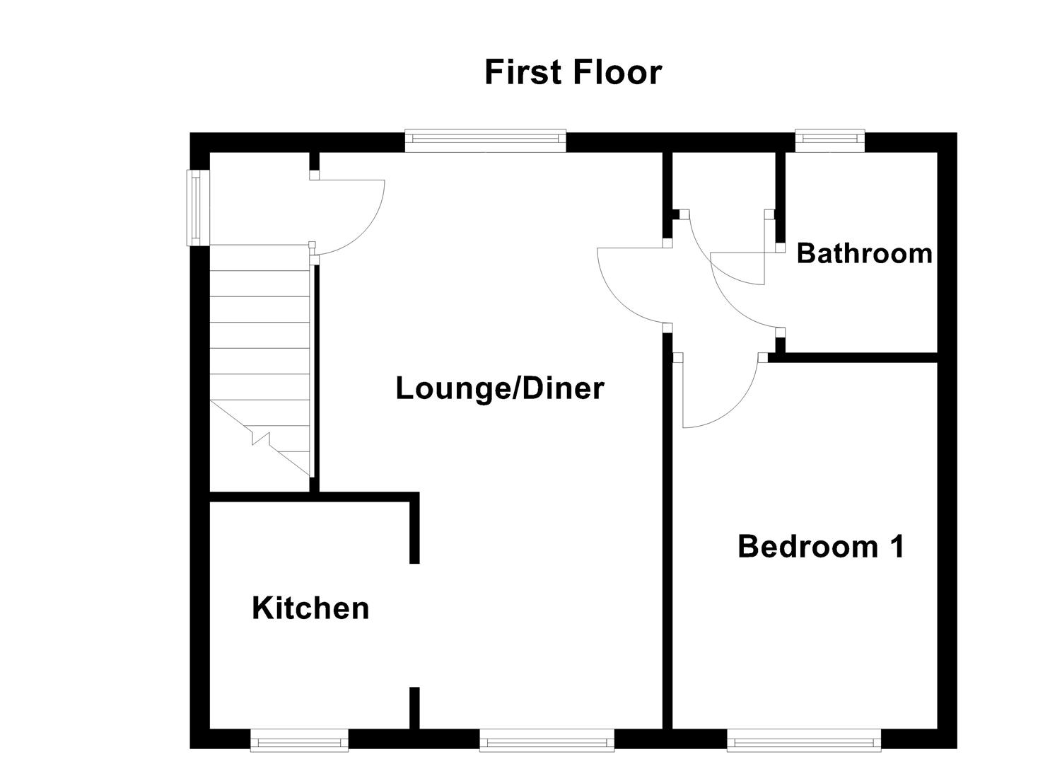 60, Chidswell Lane, Dewsbury floorplan