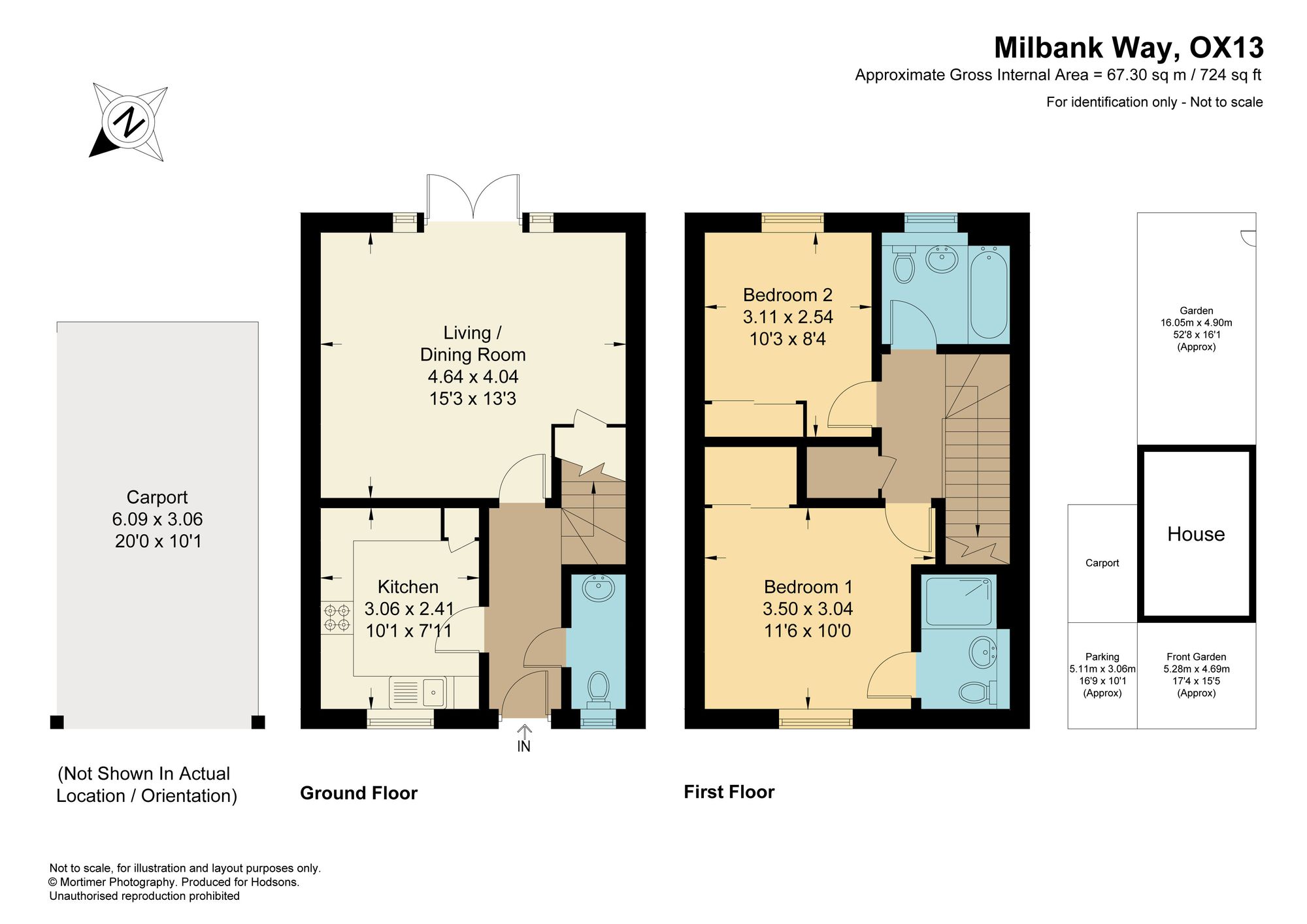25 Milbank Way, Abingdon floorplan