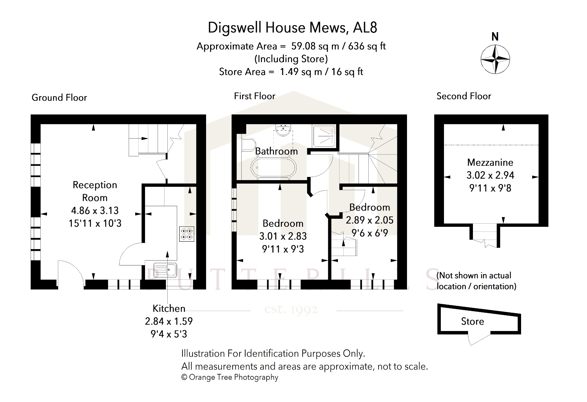 1, Digswell House Mews, Hertfordshire floorplan