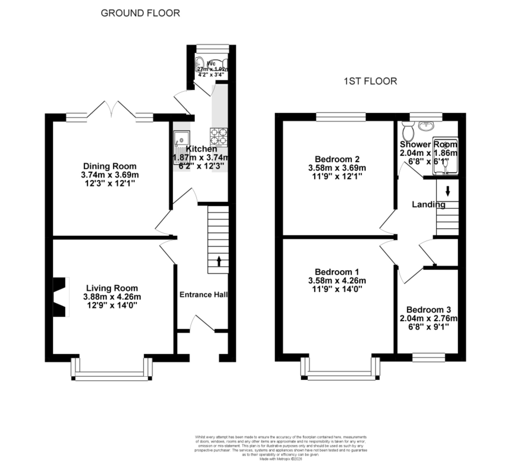 72 Snowdon Road, Bristol floorplan