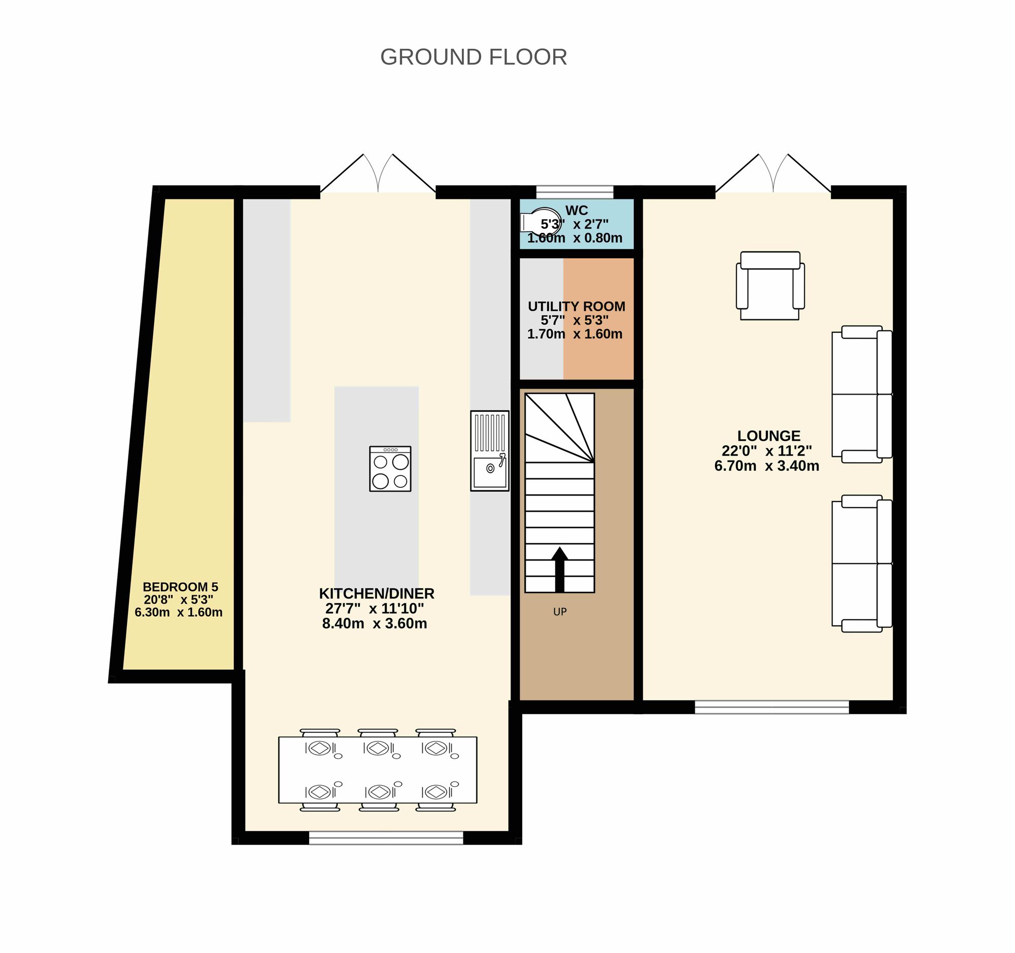 22 Kingscote Road East, Cheltenham floorplan