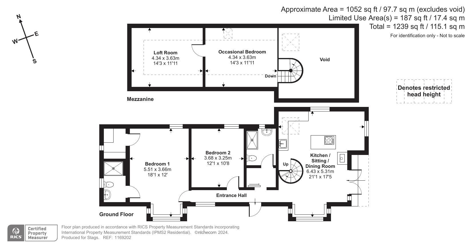 Green Tiles, Lynton floorplan