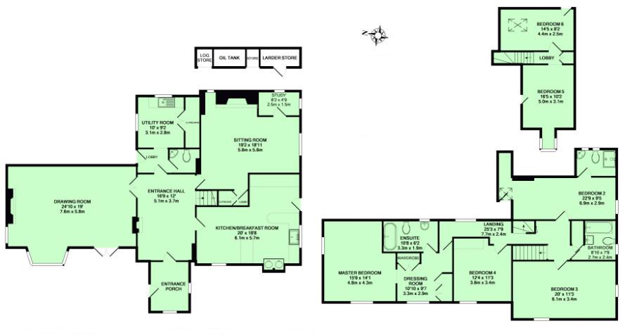 6 Bedrooms Detached house for sale in Witherenden Hill, Burwash, Etchingham TN19