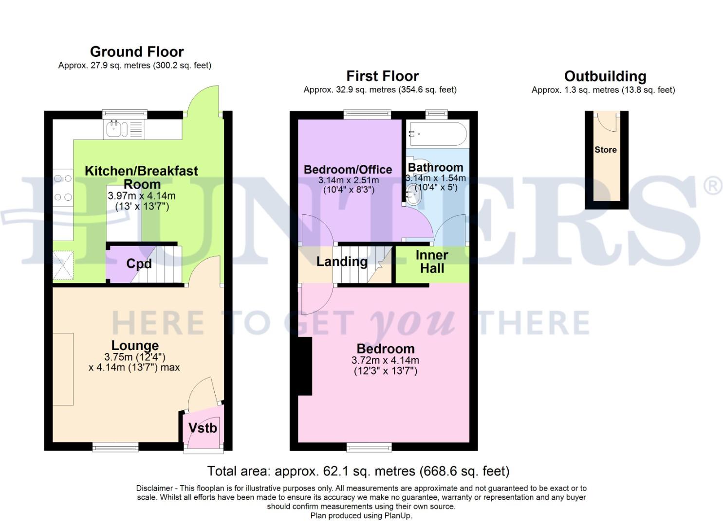 5, Heaton Street, Manchester floorplan