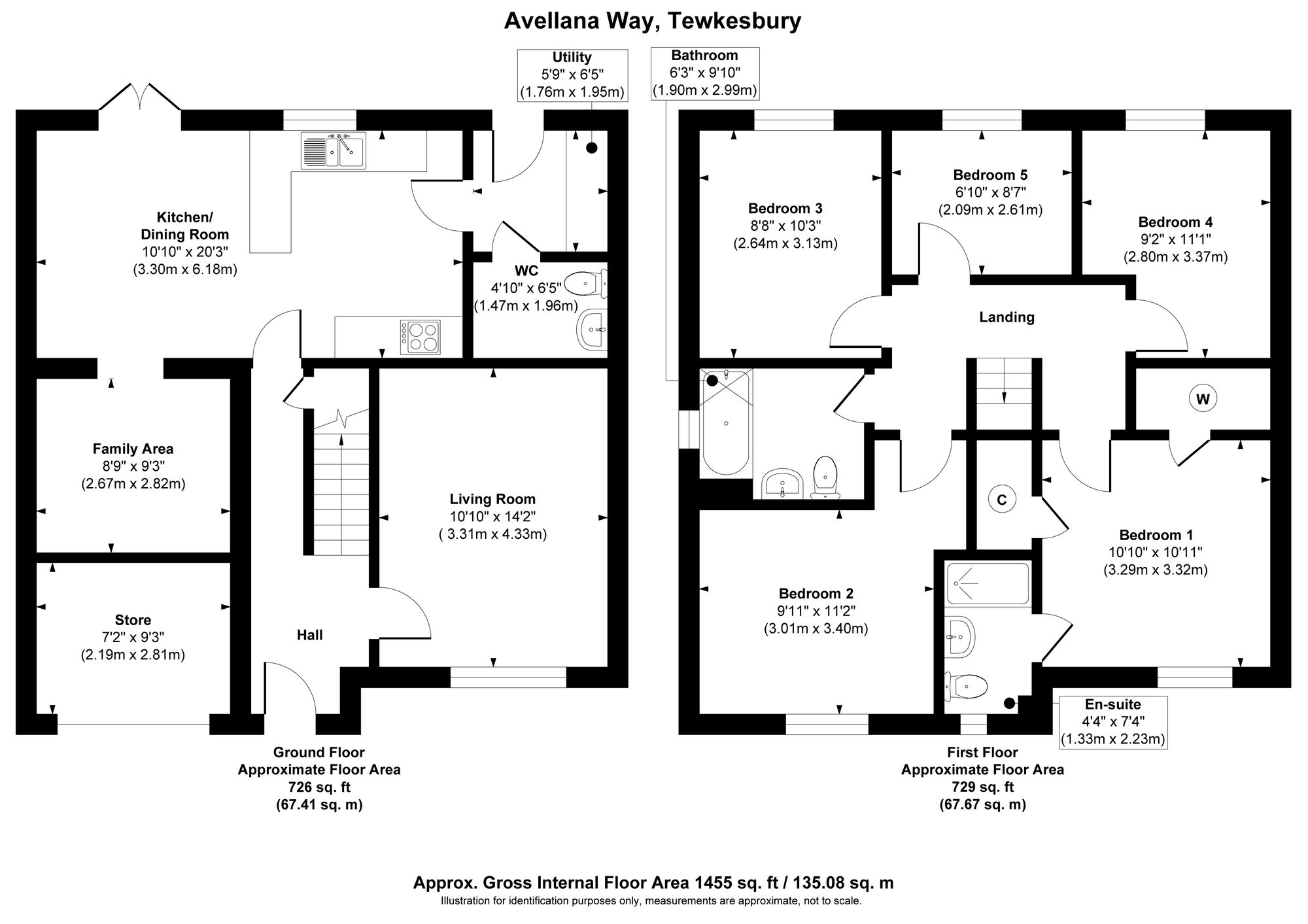 7 Avellana Way, Tewkesbury floorplan