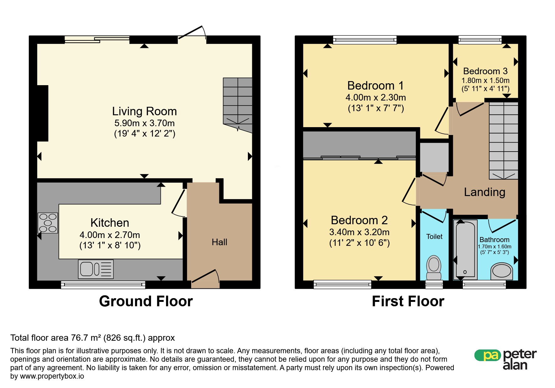 32, Yr Hendre, Cardiff floorplan