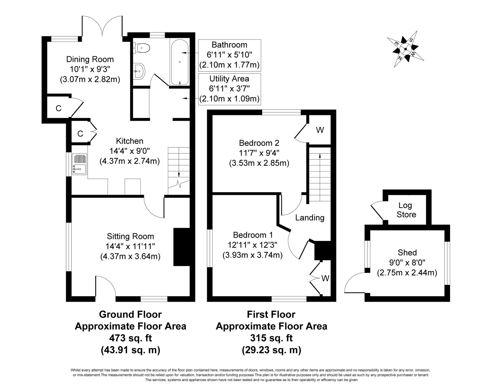 The Hills, Norwich floorplan