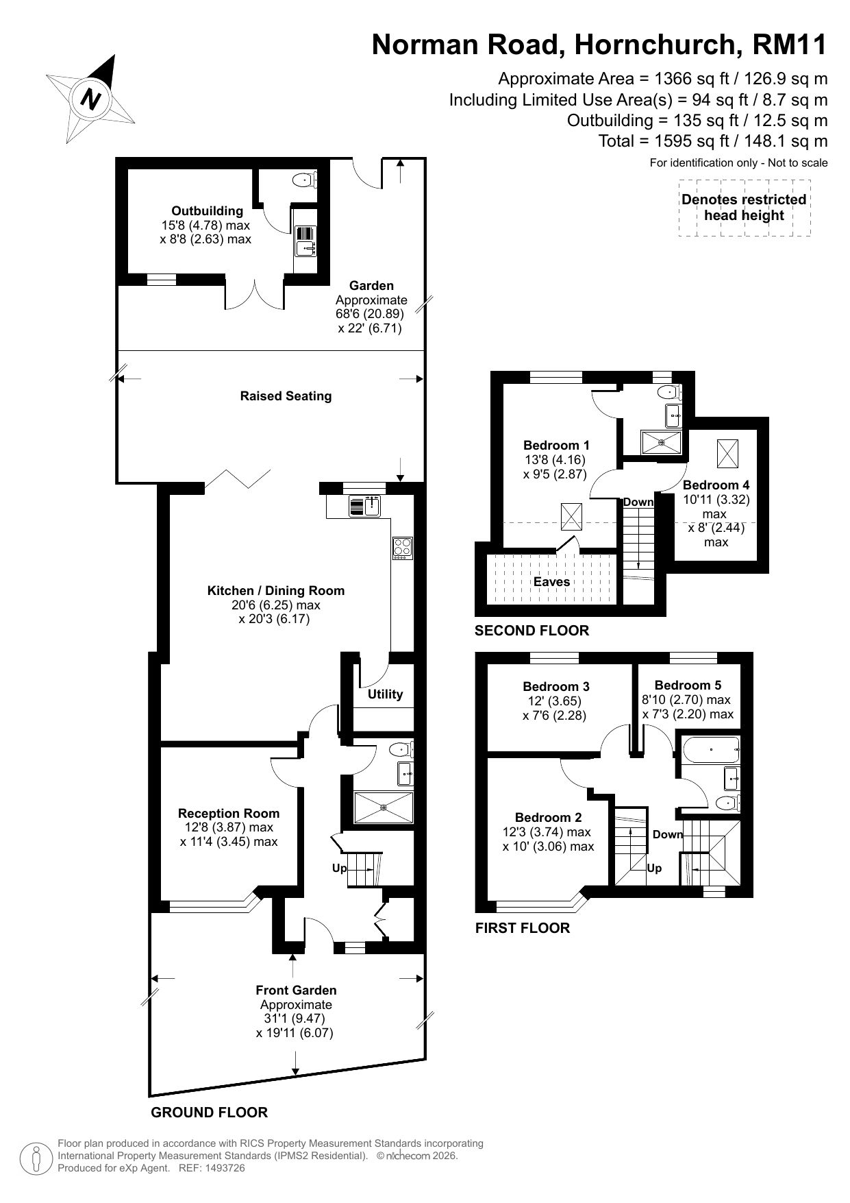 97, Norman Road, Hornchurch floorplan