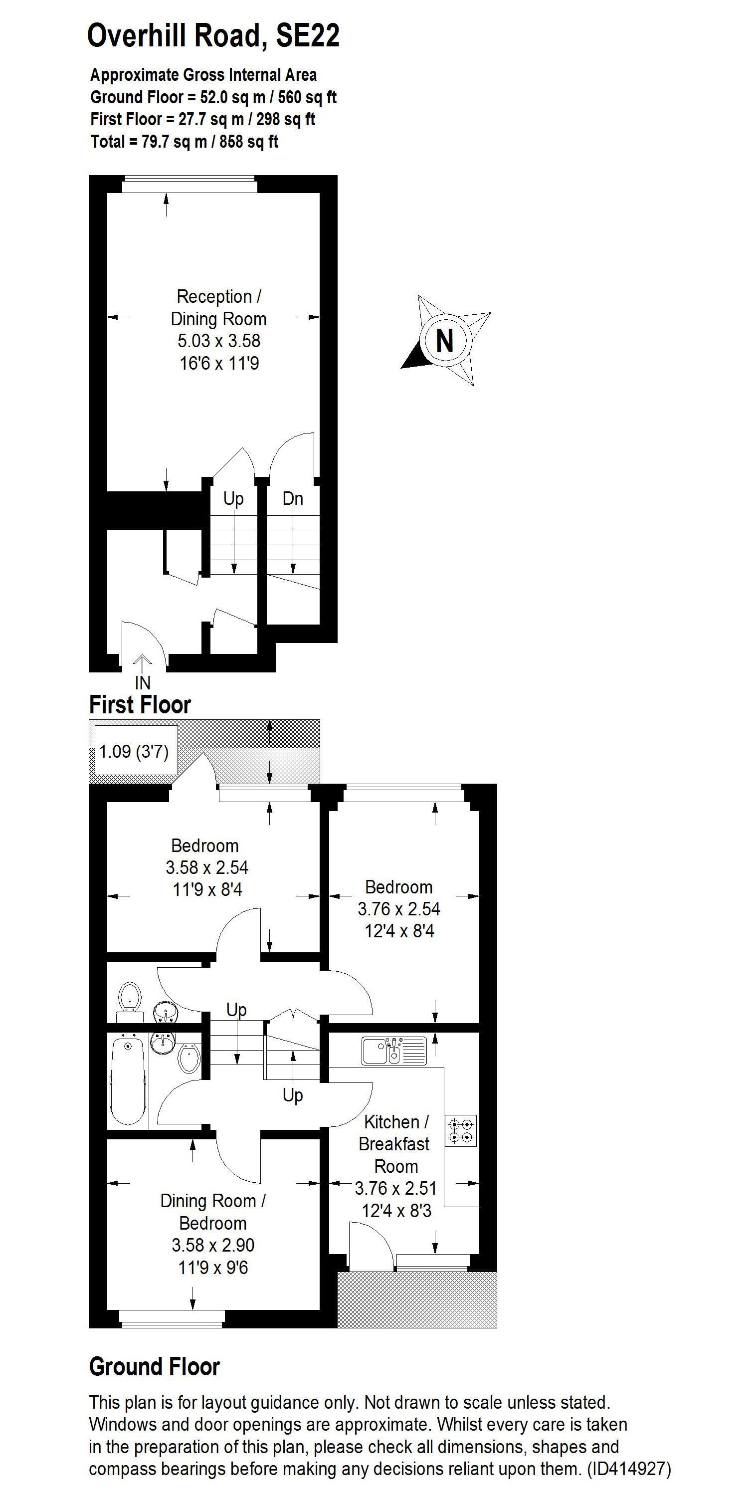 3 Bedrooms Flat for sale in Ladlands, Overhill Road, East Dulwich SE22