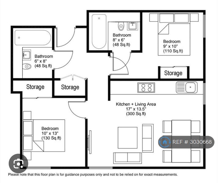 Britannia Point, Christchurch Road, London floorplan