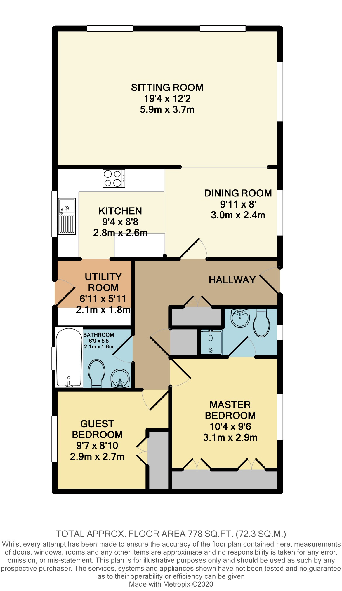 2 bed mobile/park home for sale in Woodlands Park, Stopples Lane