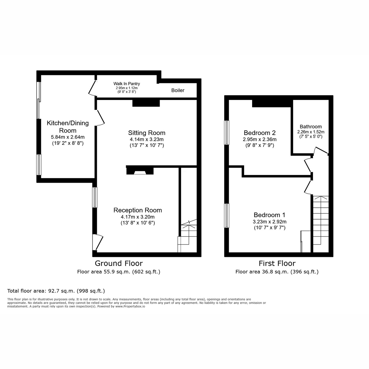 3 Ivey Cottages, Pound Street, Liskeard floorplan