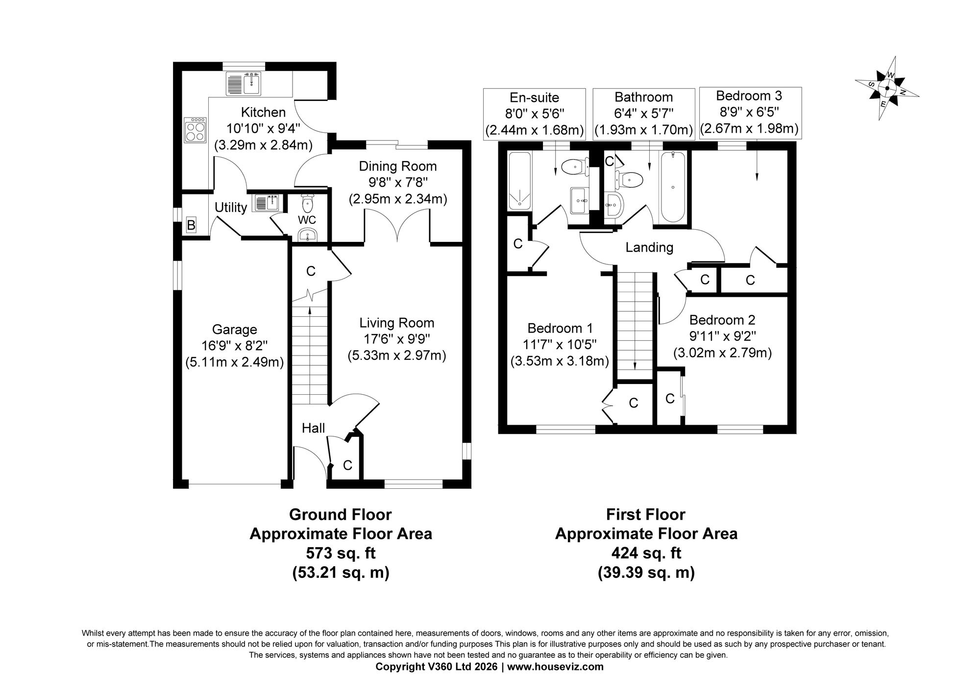 17 Badger Place, Broxburn floorplan