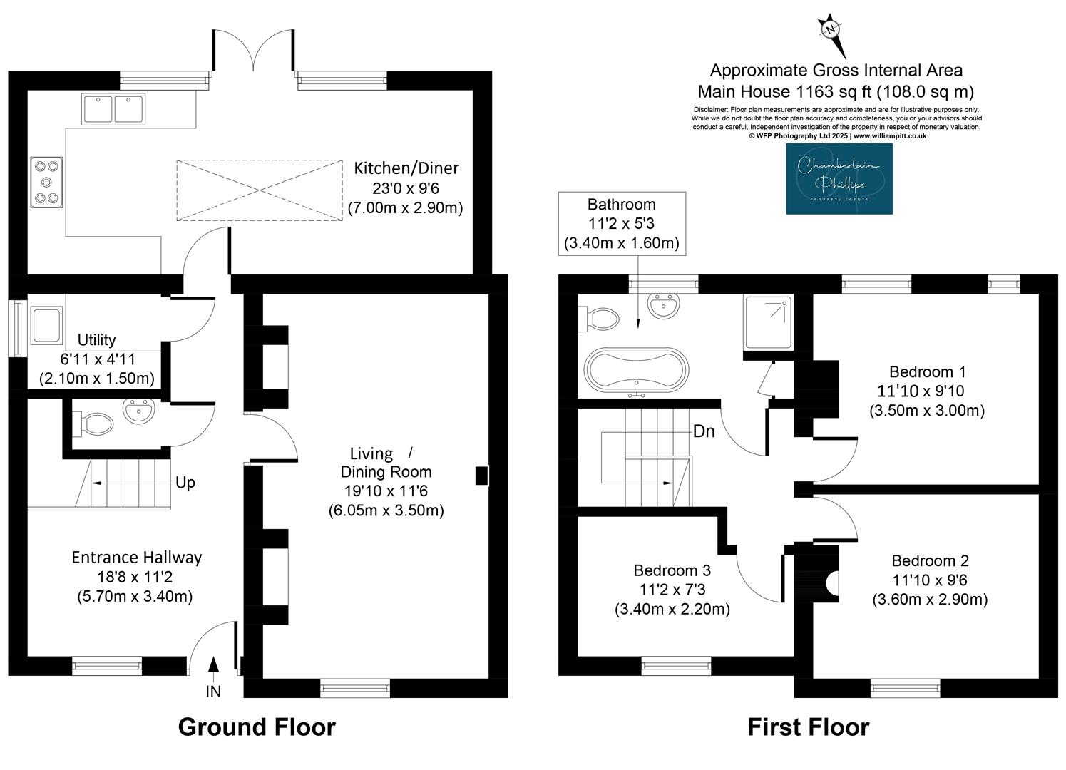 1 Riverside Cottages, Factory Lane, Cattawade floorplan
