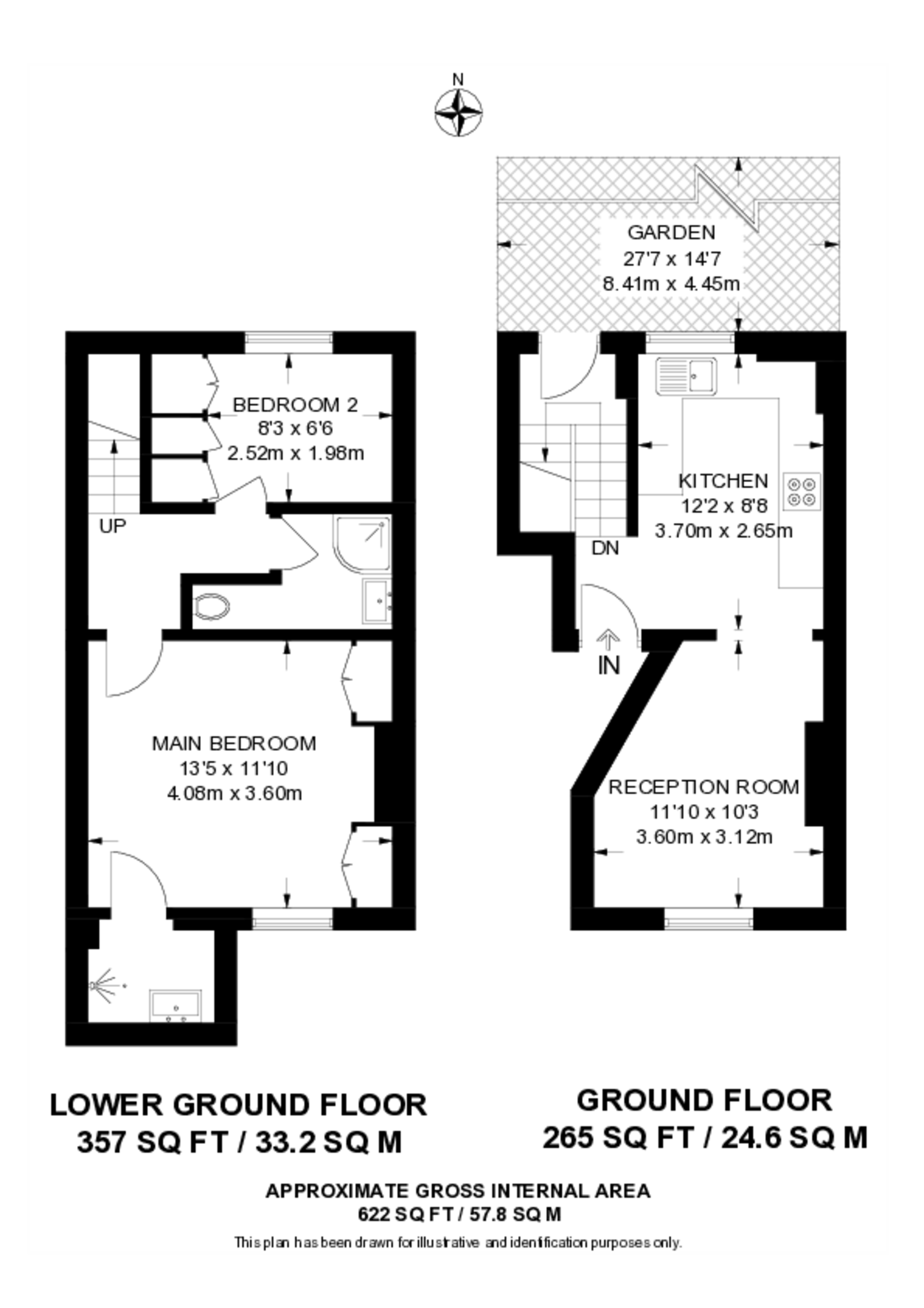 Mornington Crescent, Mornington Crescent floorplan