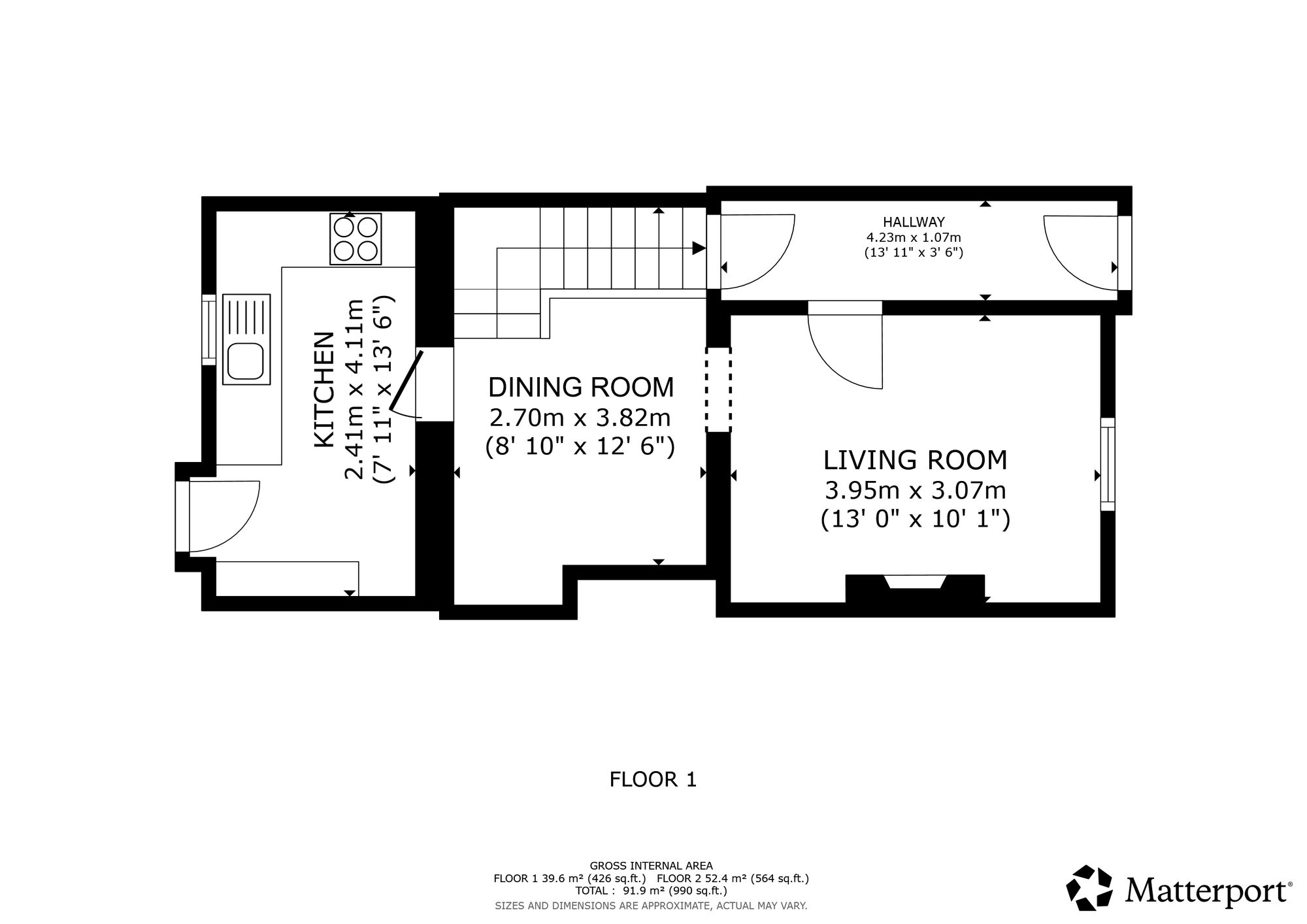 5 Graham Street, Carlisle floorplan