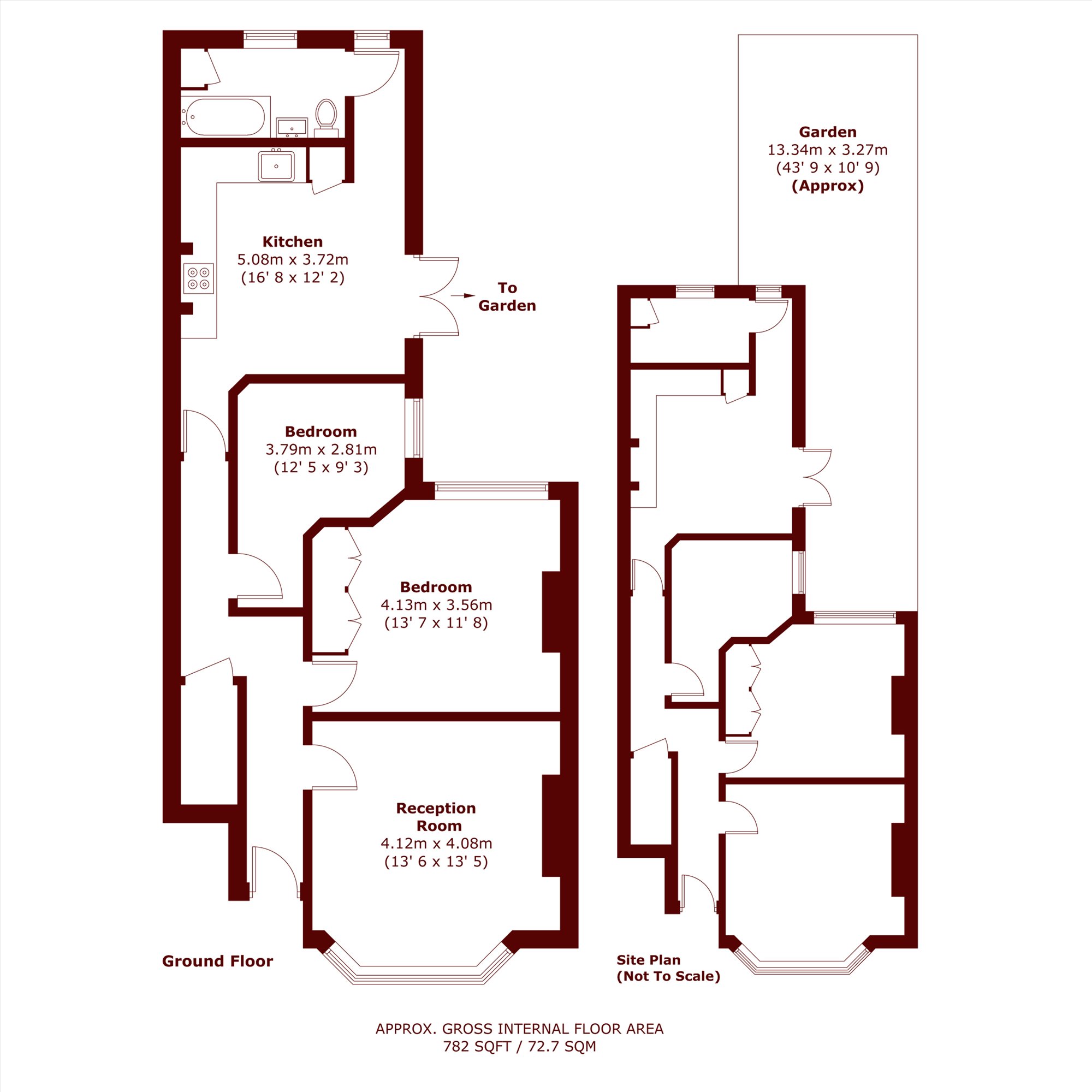Cowley Road, London floorplan