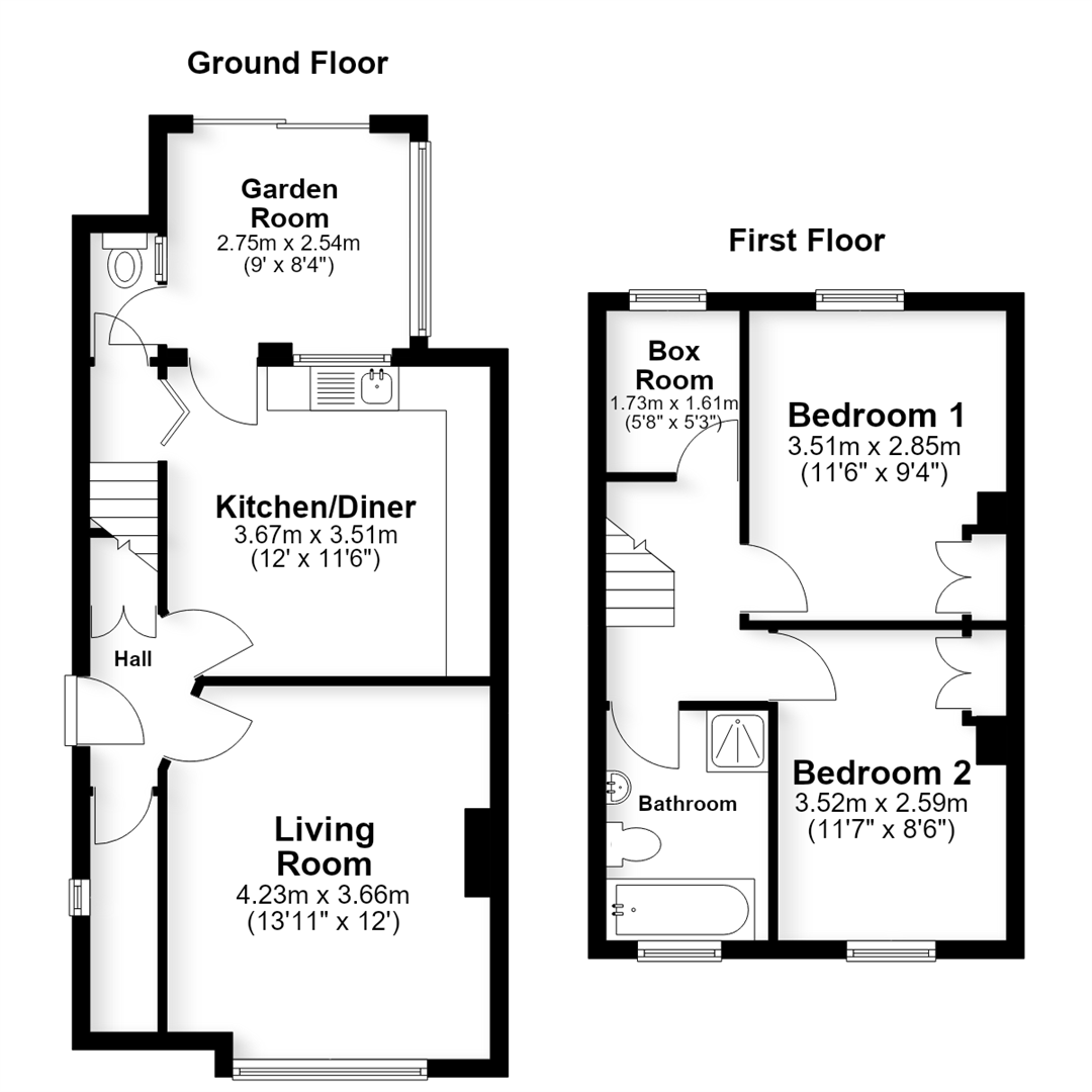 Frankston Avenue, Milton Keynes floorplan