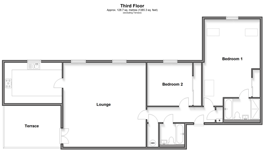 Little Trodgers Lane, Mayfield floorplan