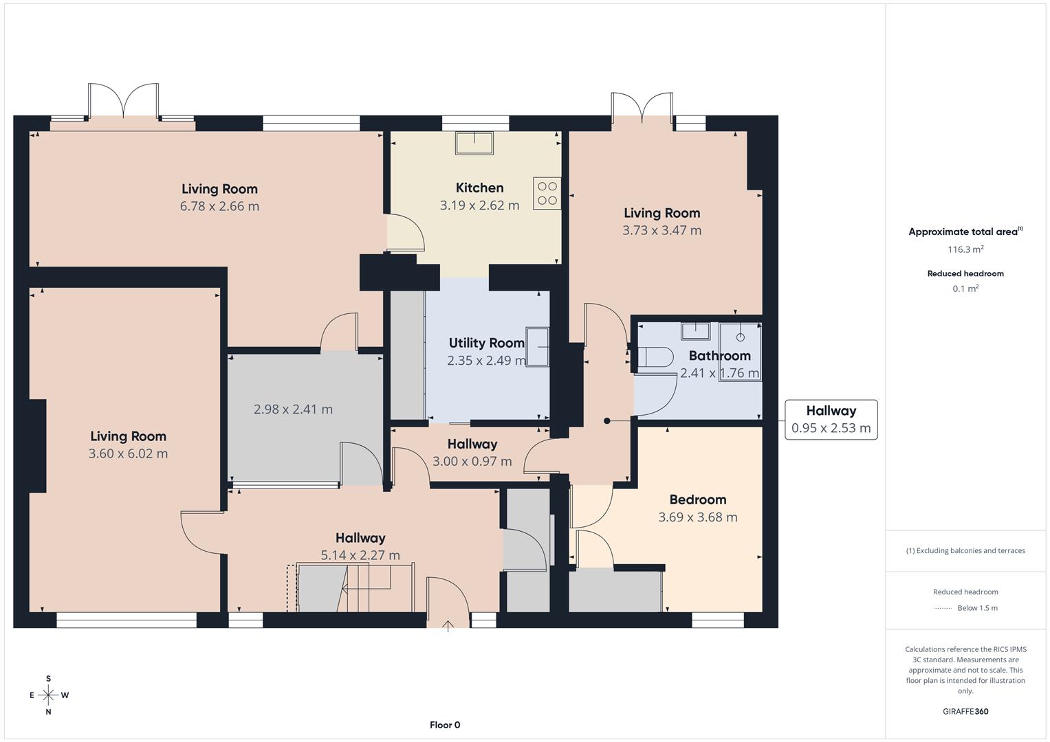 63, Green Lane, Wallasey floorplan