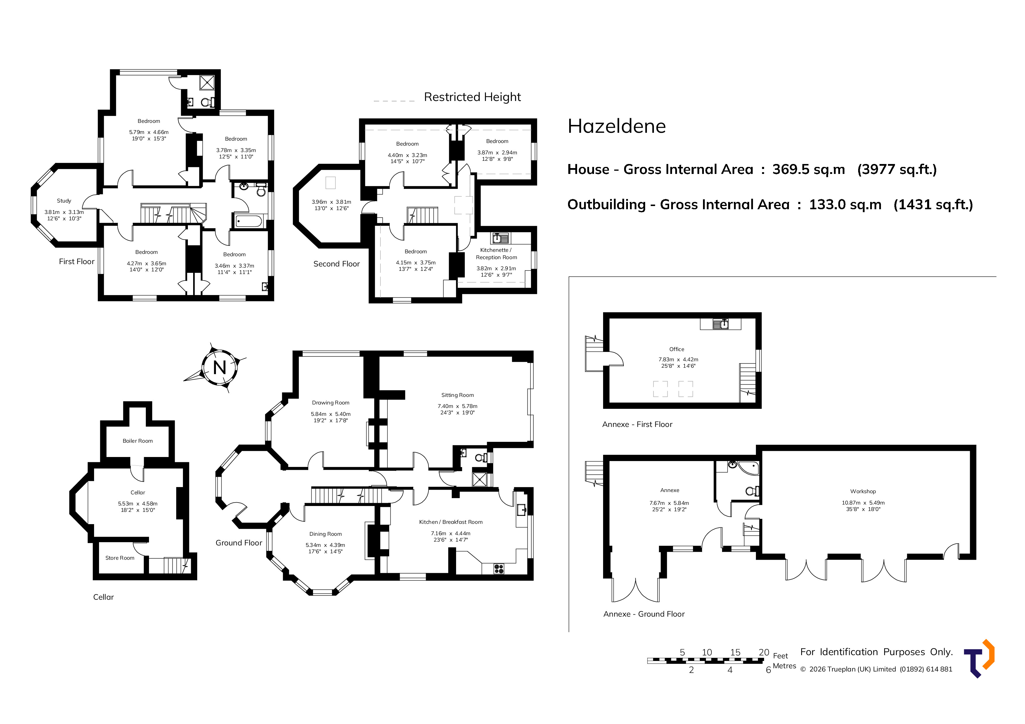 Hazeldene,, Sevenoaks Road, Sevenoaks floorplan