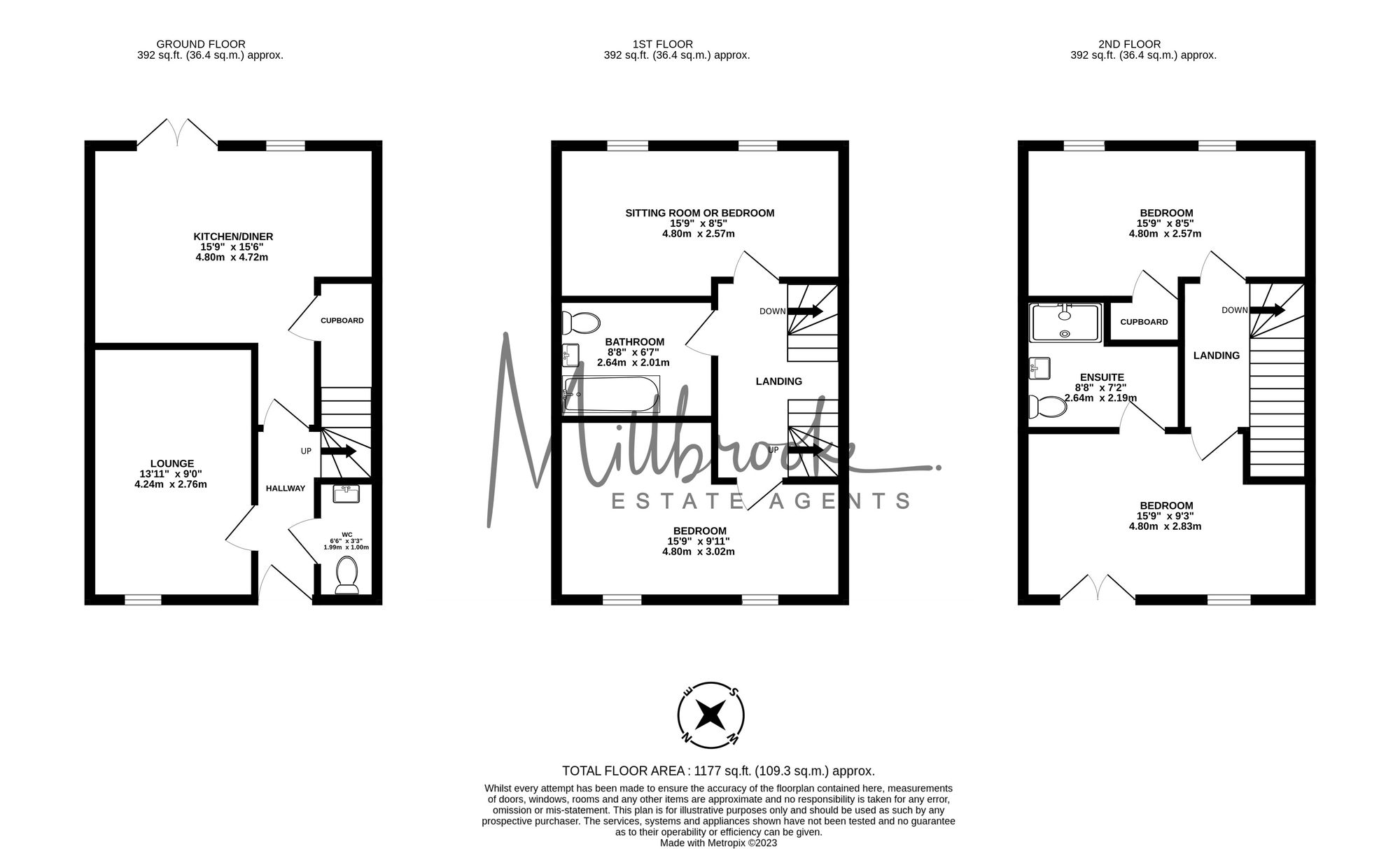 82 Shergar Way, Salford floorplan
