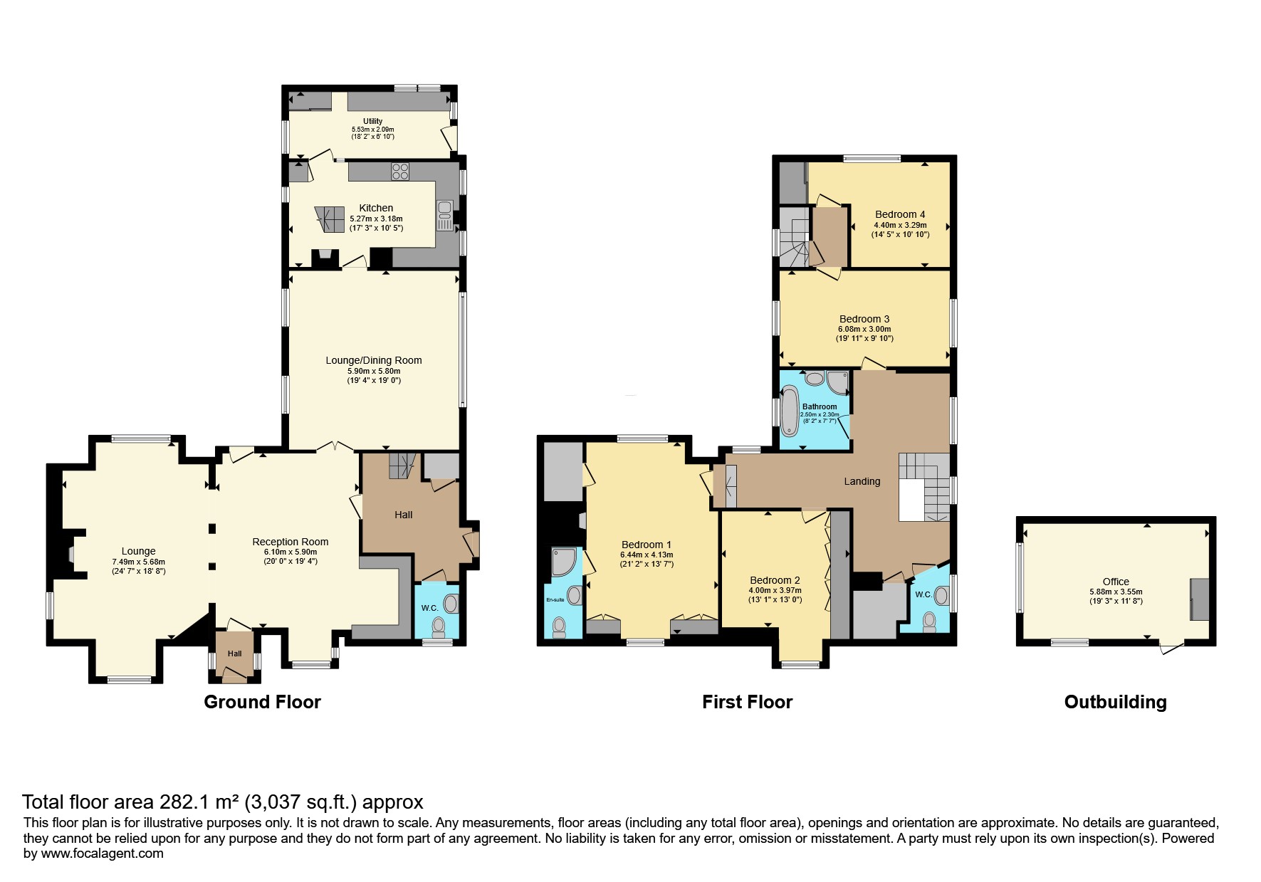 Tanyard House,, Eyhorne Street, Hollingbourne, Maidstone floorplan