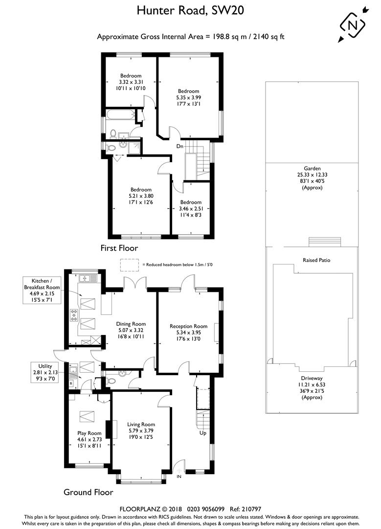 4 Bedrooms Detached house for sale in Hunter Road, West Wimbledon SW20
