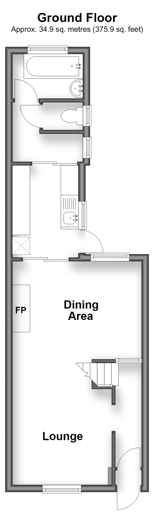 Devonshire Road, Dover floorplan