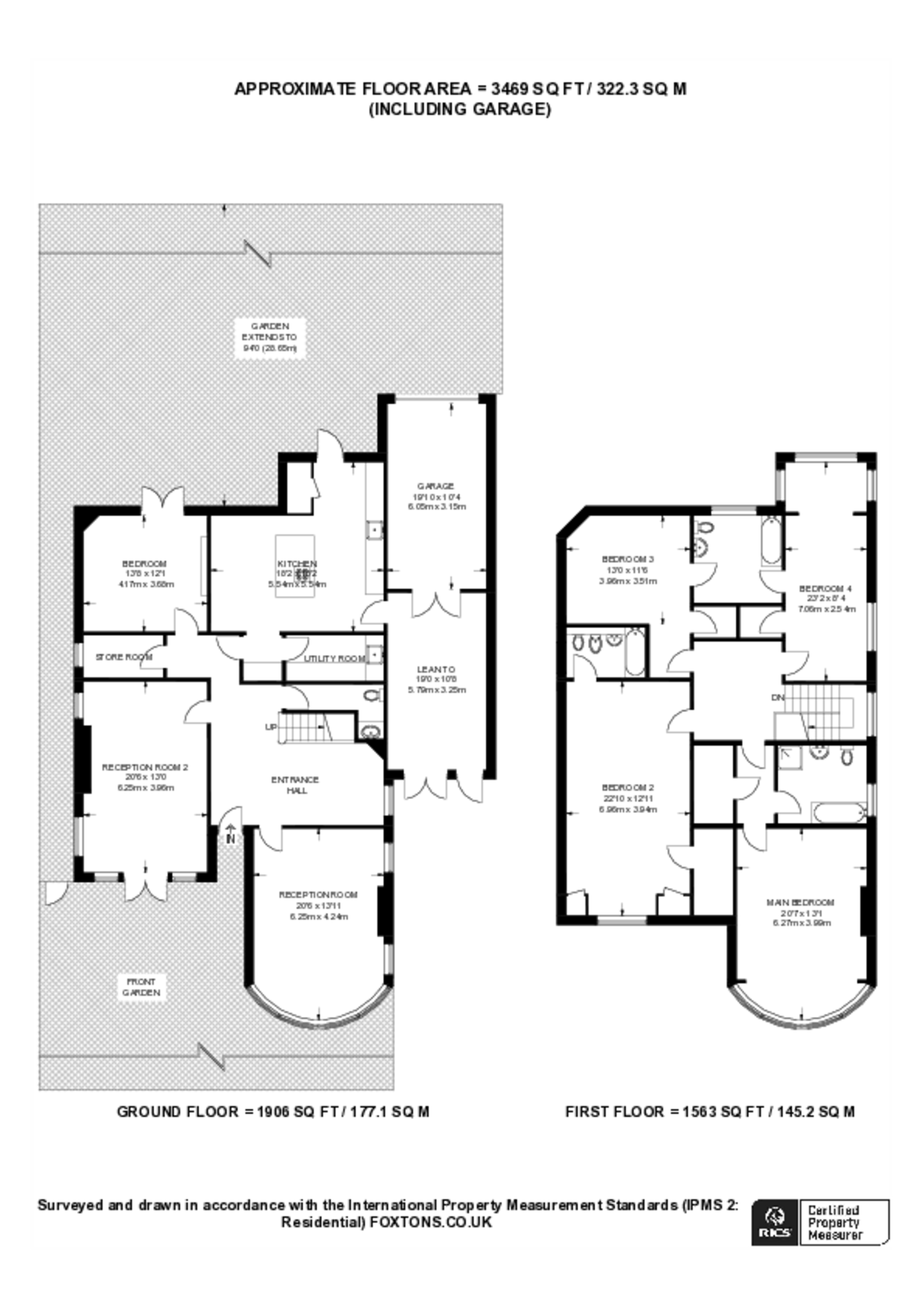Holly Lodge Gardens, Highgate floorplan