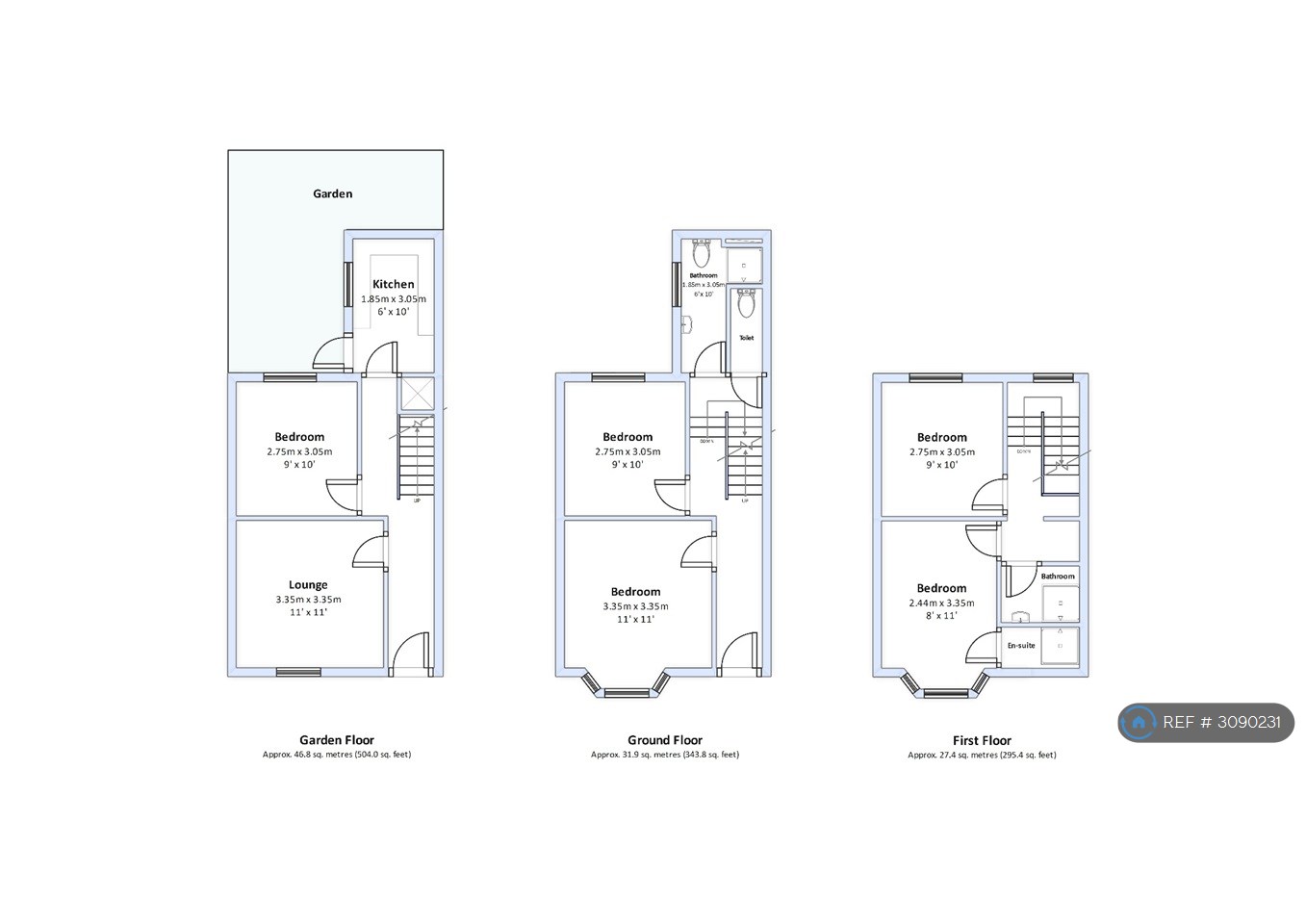 Brighton floorplan