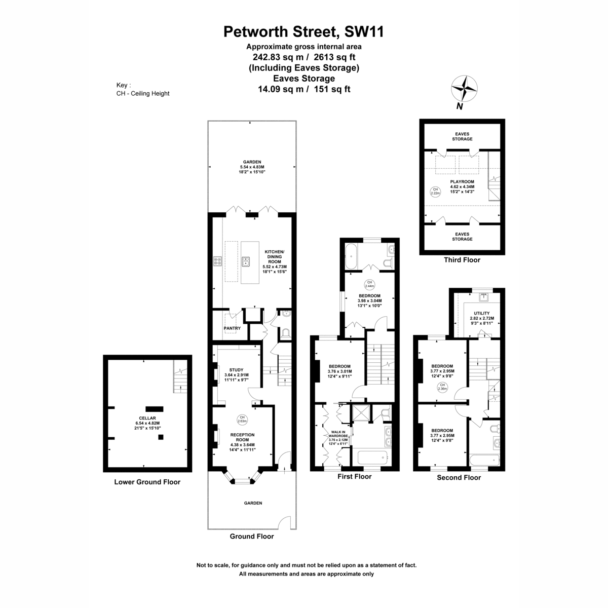 12, Petworth Street, london floorplan