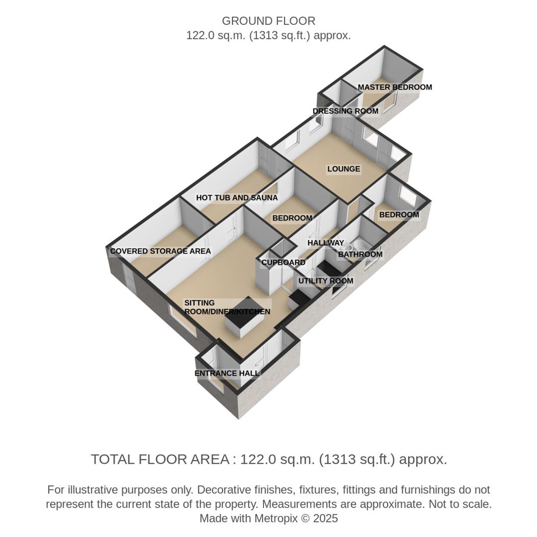 43, Orwell Crescent, Great Yarmouth floorplan