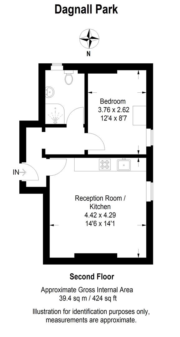34, Dagnall Park, London floorplan