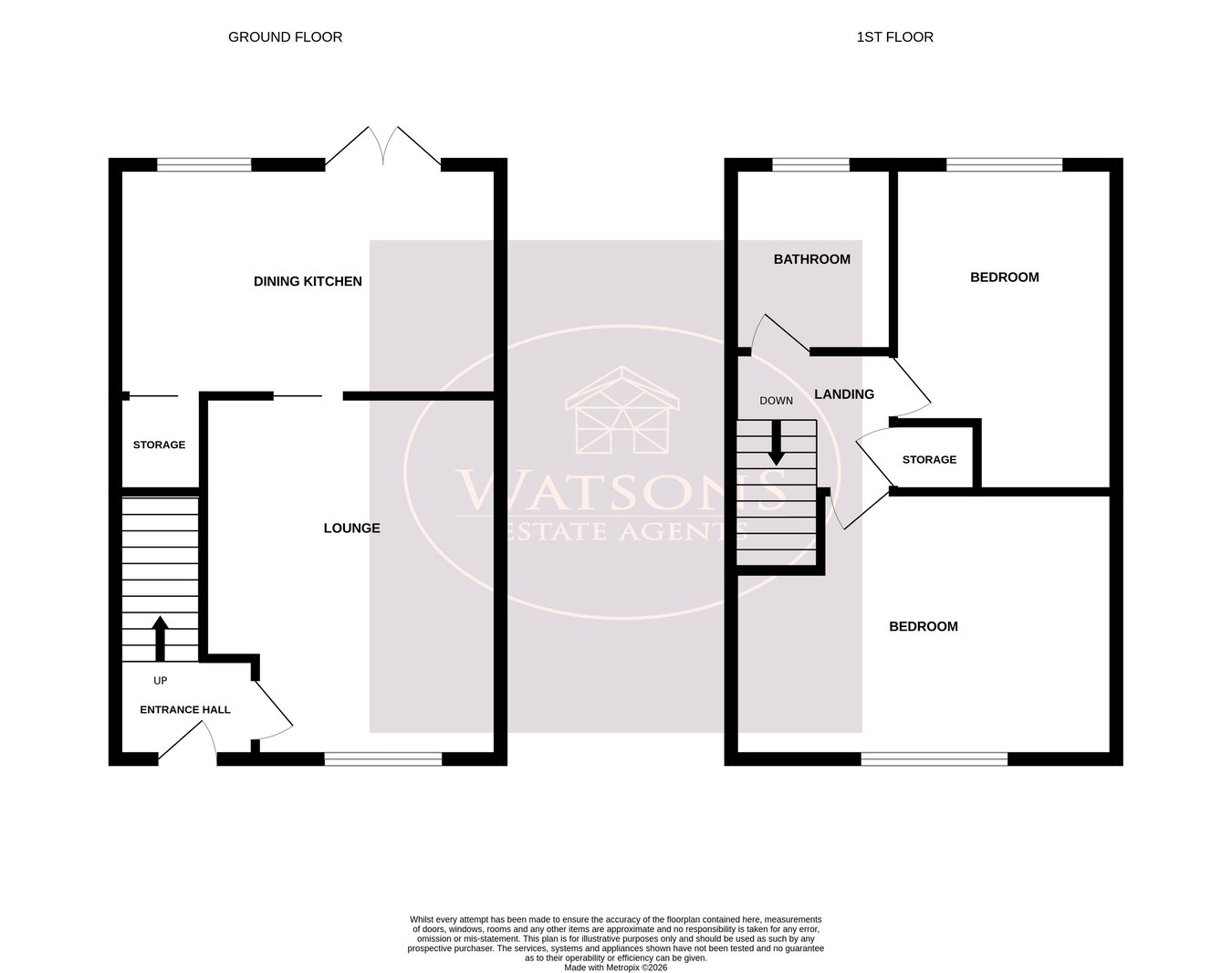 19, Ryemere Close, Nottingham floorplan
