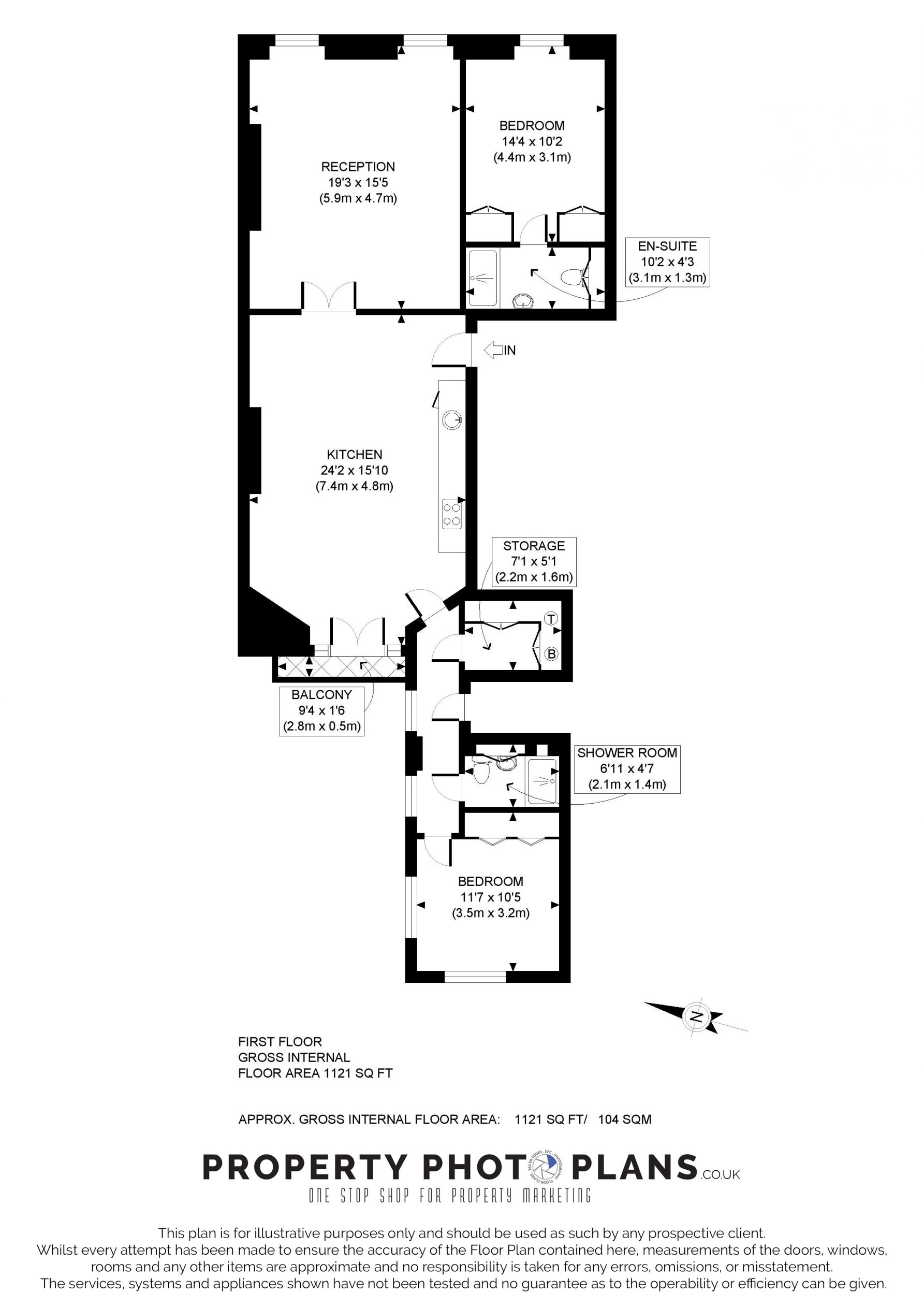 21, Upper Wimpole Street, London floorplan