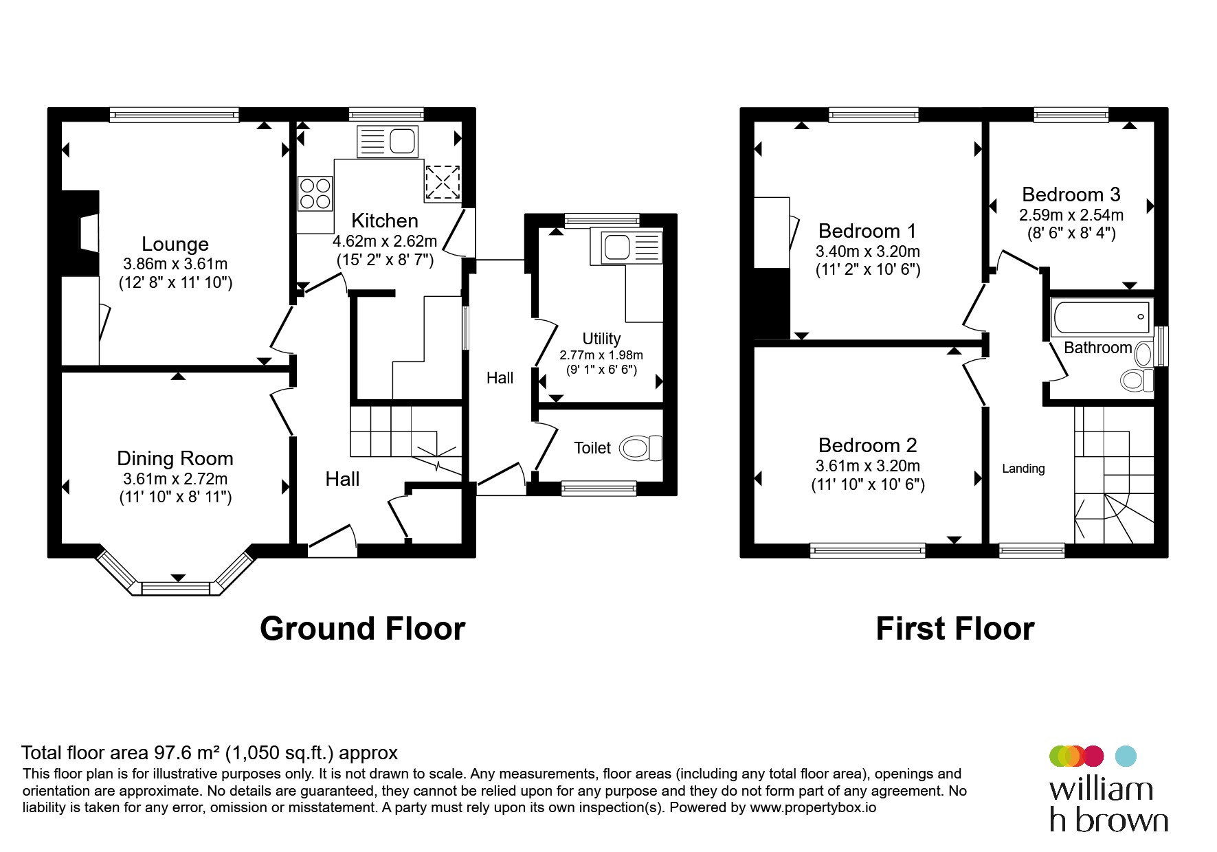 24, Crompton Road, Norwich floorplan
