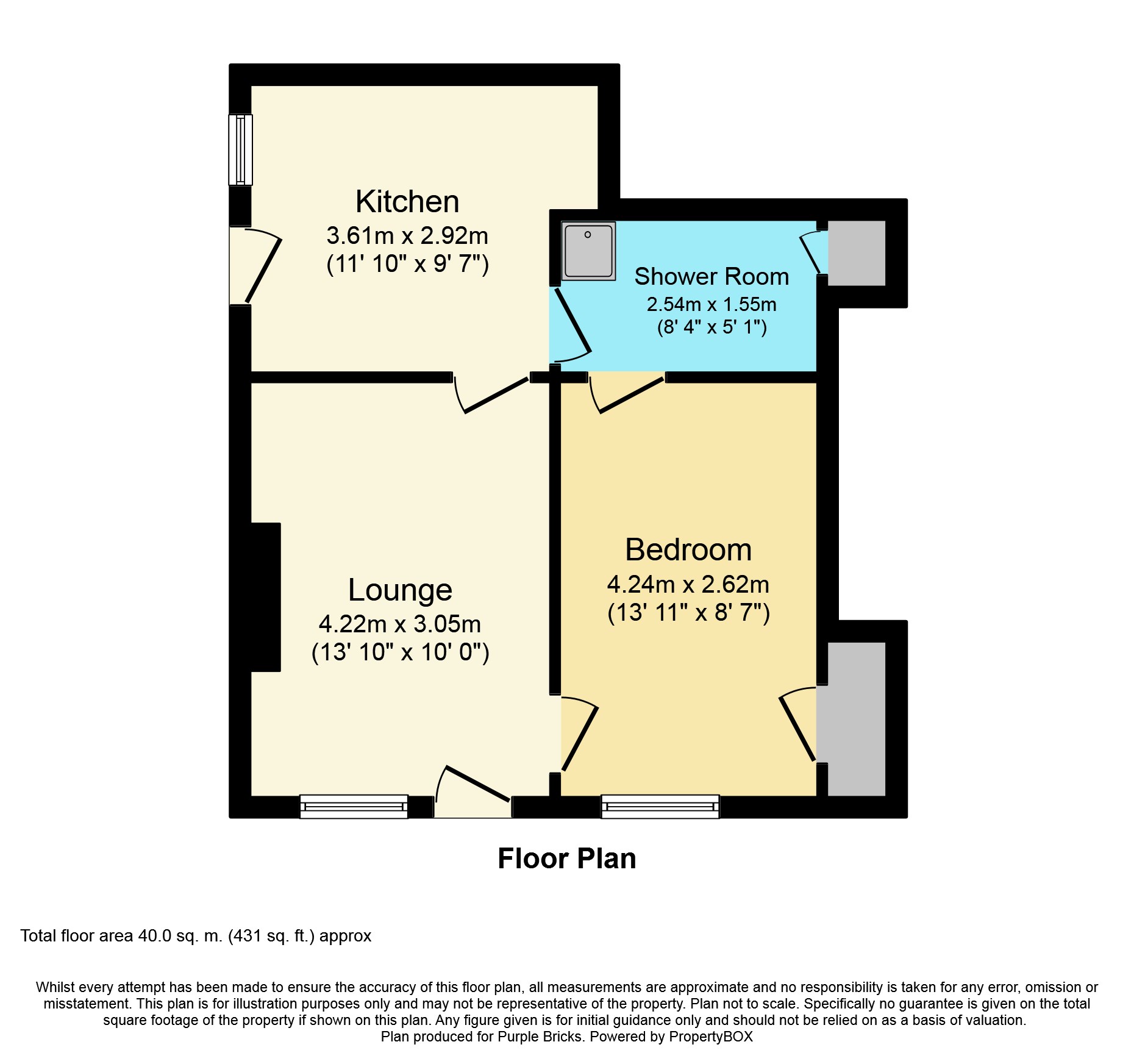 1 Bedrooms Flat to rent in Westgate, Driffield YO25