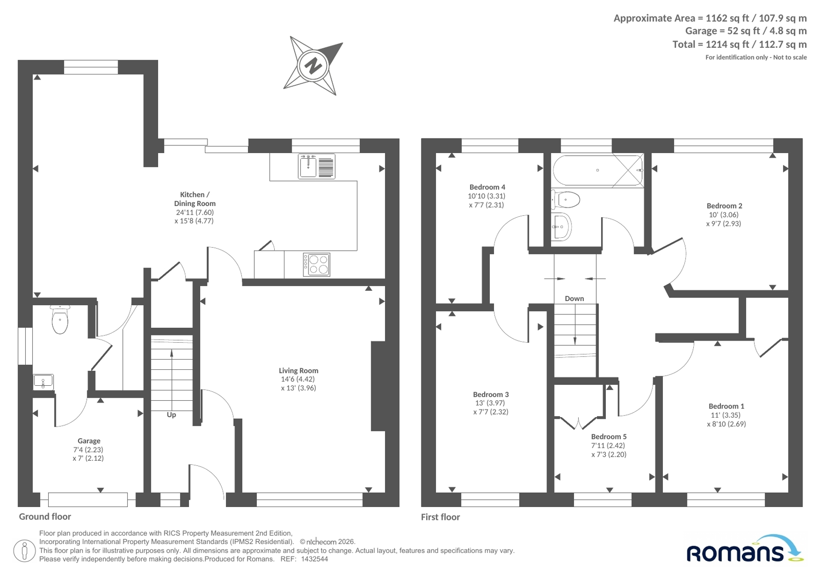 83, Oak Avenue, Sandhurst floorplan