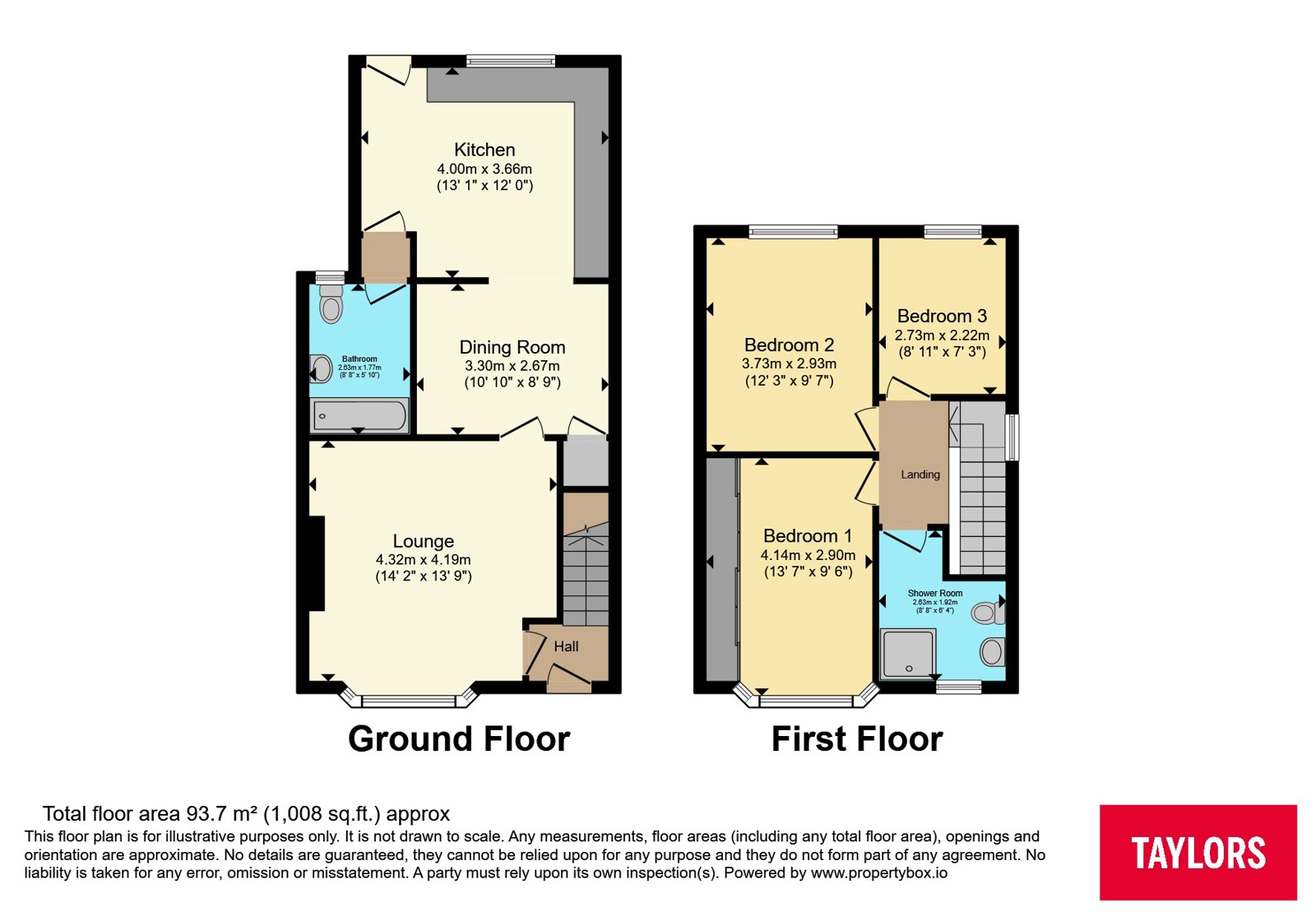 19, Cleve Road, Avon floorplan